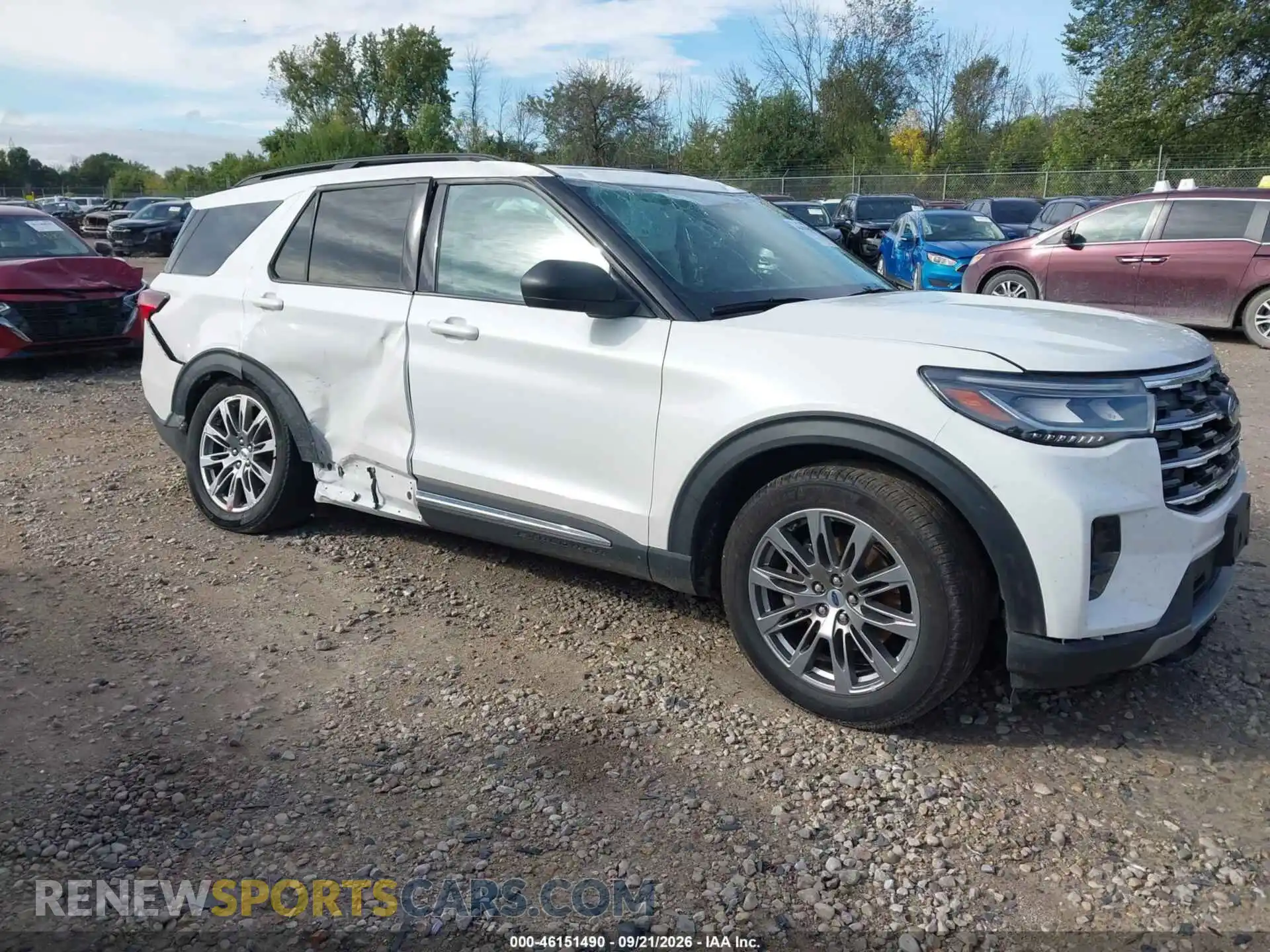 1 Photograph of a damaged car 1FMUK8DH8SGA14535 FORD EXPLORER 2025