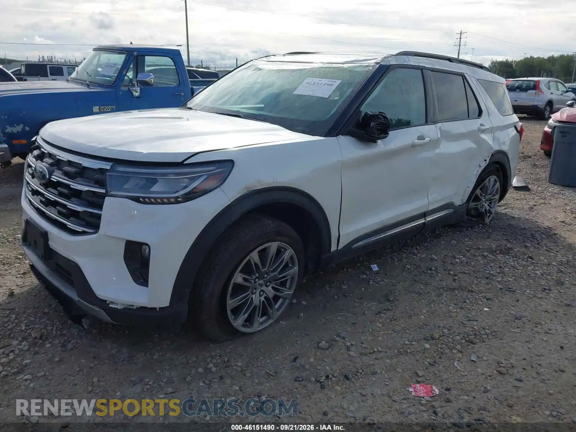 2 Photograph of a damaged car 1FMUK8DH8SGA14535 FORD EXPLORER 2025