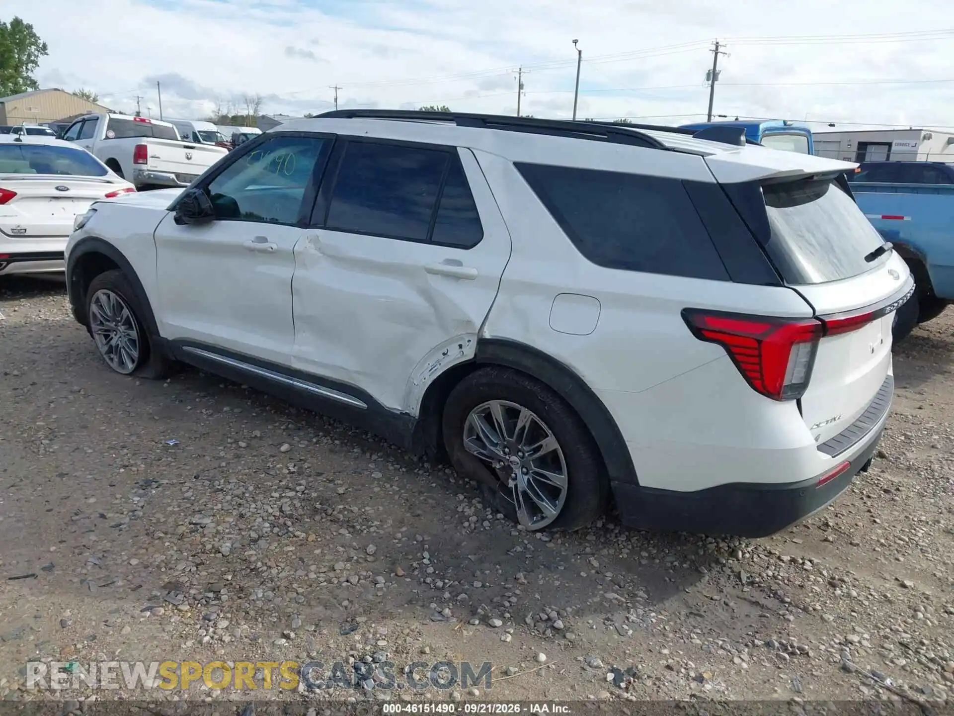 3 Photograph of a damaged car 1FMUK8DH8SGA14535 FORD EXPLORER 2025