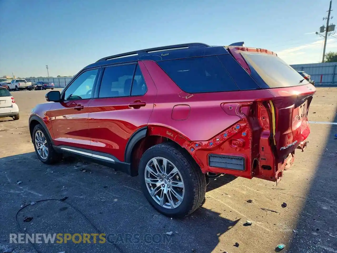 2 Photograph of a damaged car 1FMUK8HH4SGA42956 FORD EXPLORER 2025