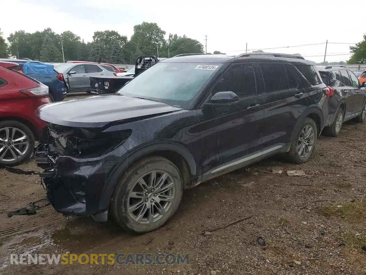 1 fotografías del automóvil dañado 1FMUK8HH9SGA06261 FORD EXPLORER 2025