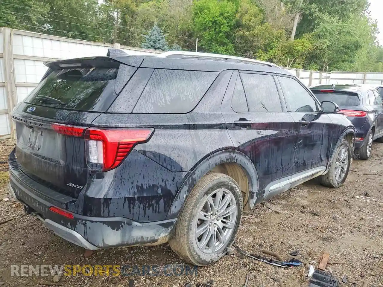 3 fotografías del automóvil dañado 1FMUK8HH9SGA06261 FORD EXPLORER 2025