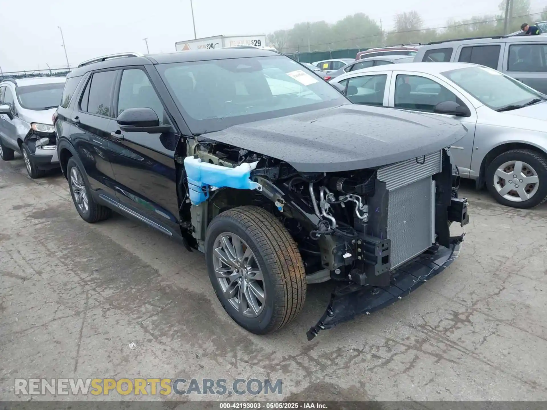 1 Photograph of a damaged car 1FMUK8HHXSGA09590 FORD EXPLORER 2025