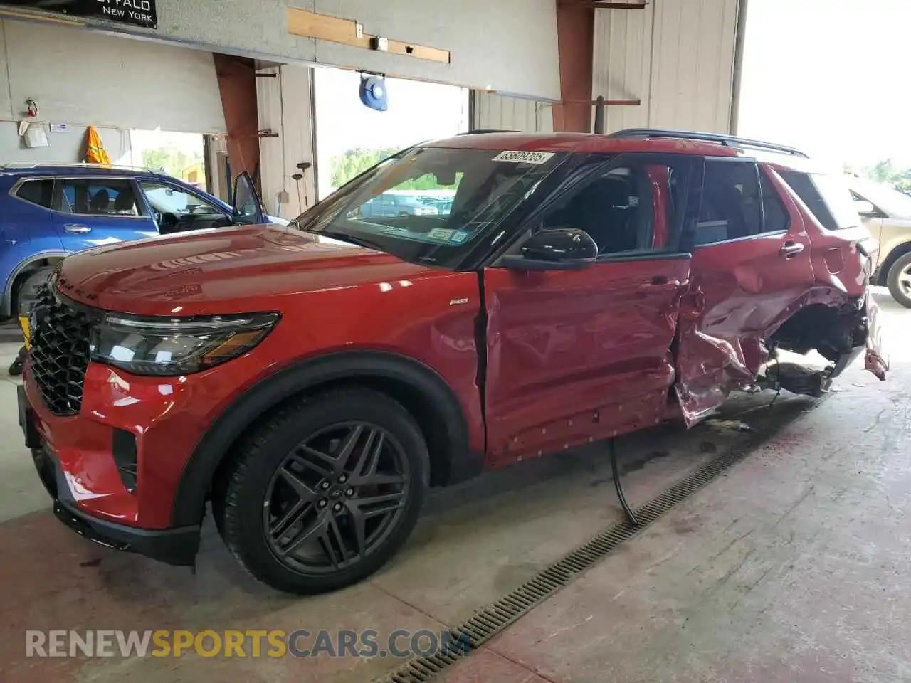 1 Photograph of a damaged car 1FMUK8KH0SGA15200 FORD EXPLORER 2025