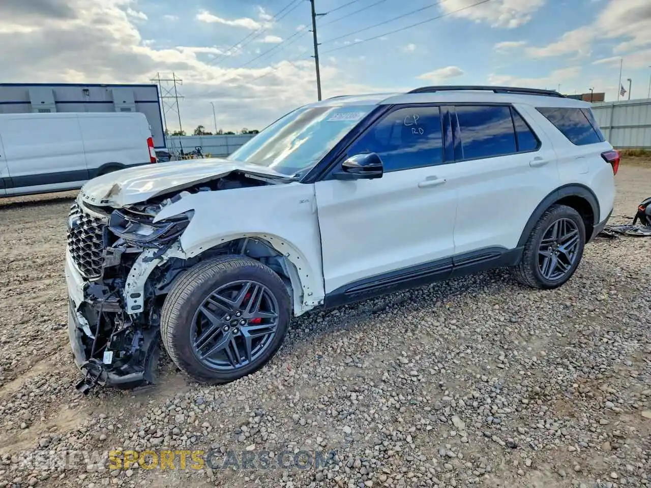 1 Photograph of a damaged car 1FMUK8KH0SGC30463 FORD EXPLORER 2025