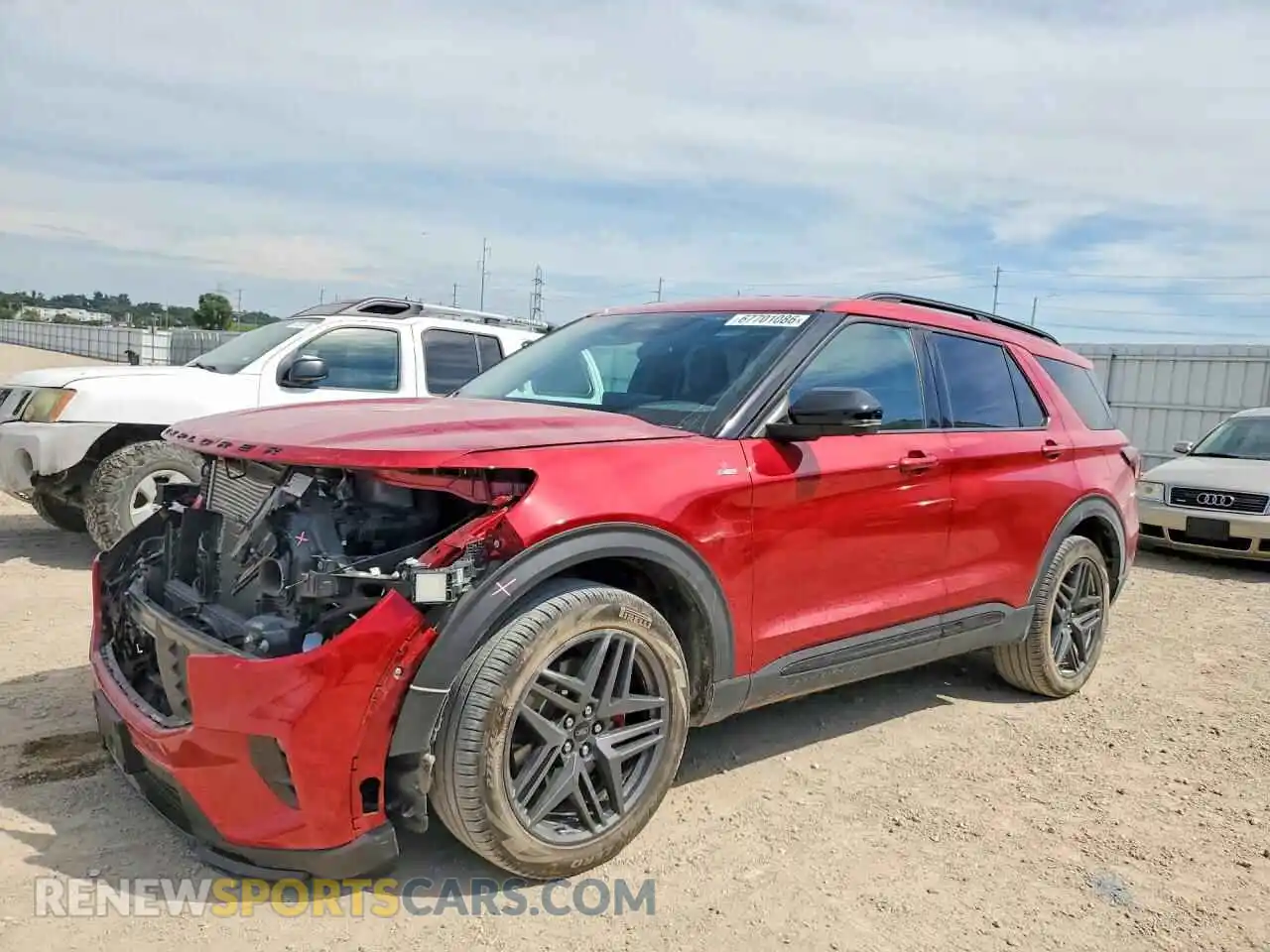 1 Photograph of a damaged car 1FMUK8KH1SGC21352 FORD EXPLORER 2025