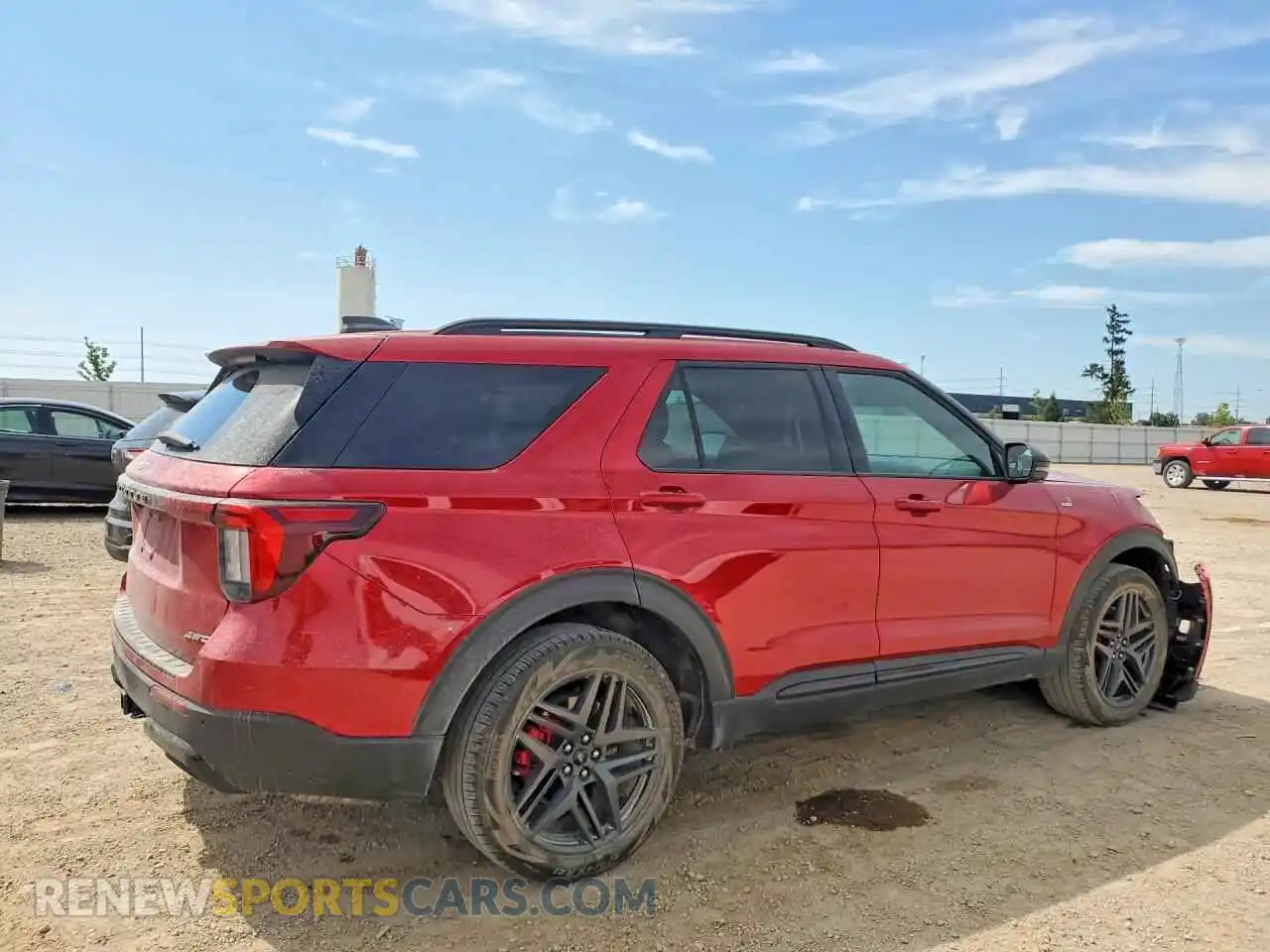 3 Photograph of a damaged car 1FMUK8KH1SGC21352 FORD EXPLORER 2025