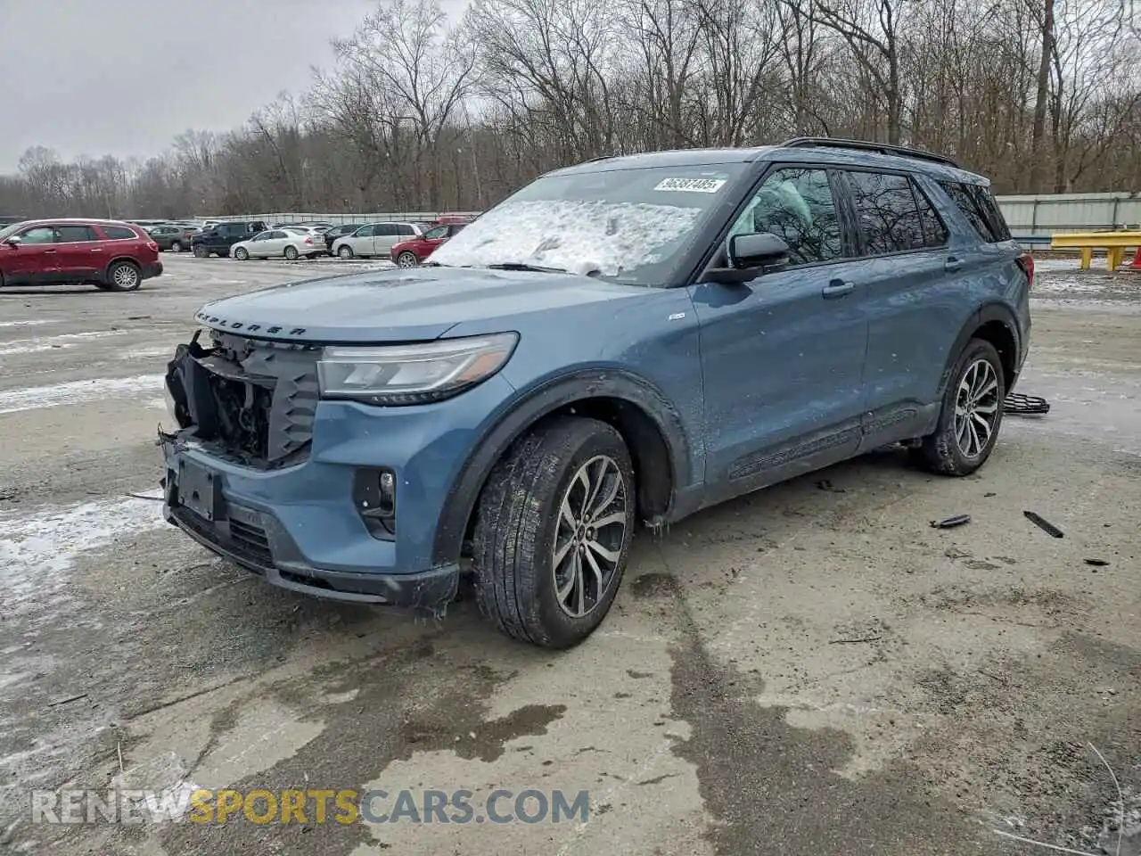 1 Photograph of a damaged car 1FMUK8KH2SGA37103 FORD EXPLORER 2025