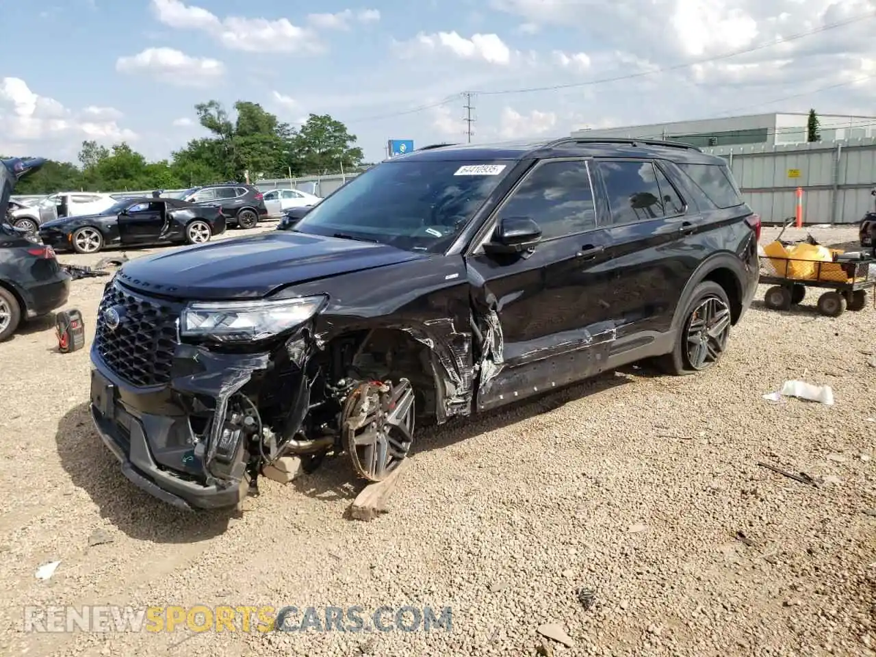1 Photograph of a damaged car 1FMUK8KH2SGA42933 FORD EXPLORER 2025