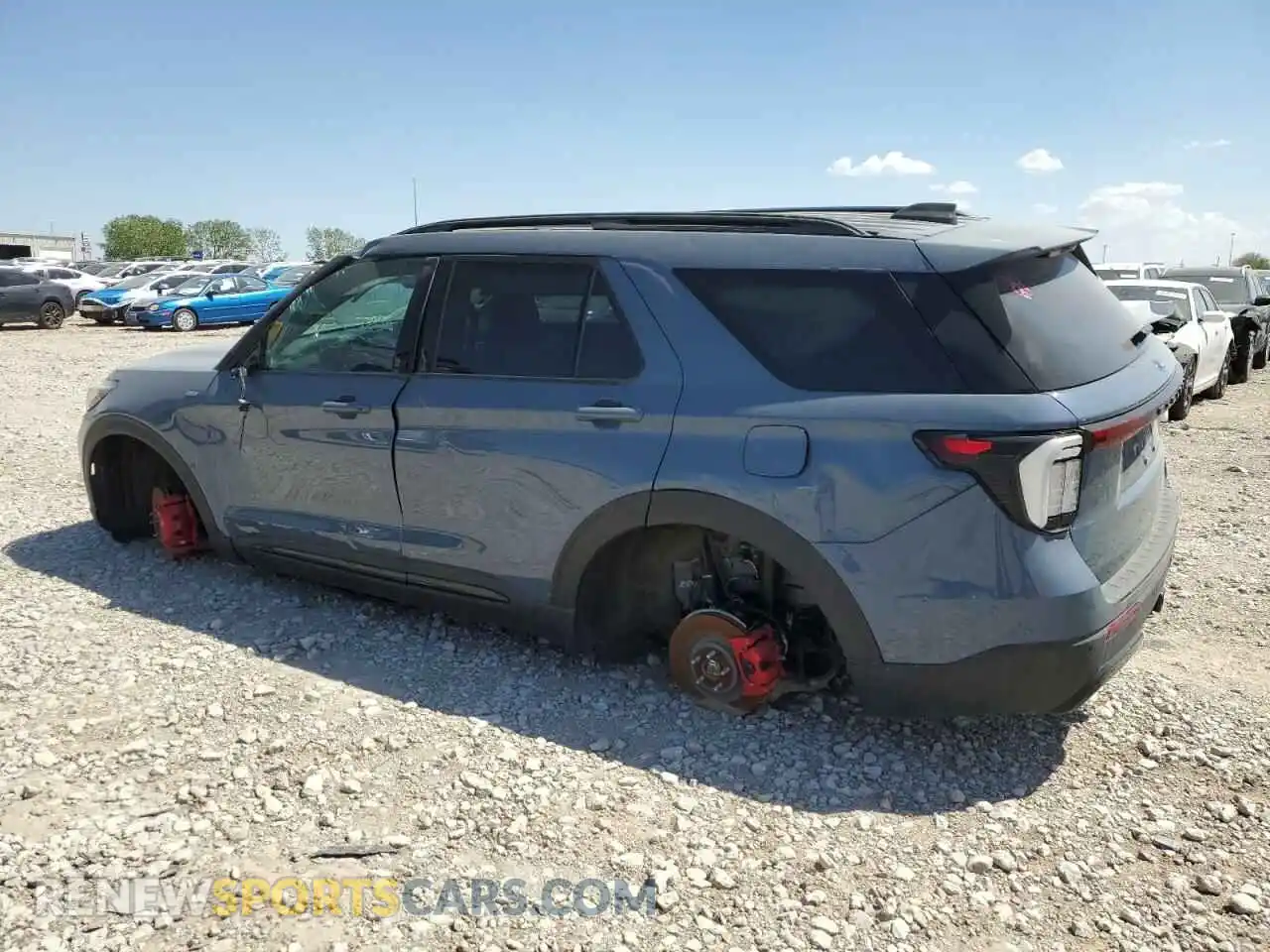 2 Фотография поврежденного автомобиля 1FMUK8KH3SGA21217 FORD EXPLORER 2025