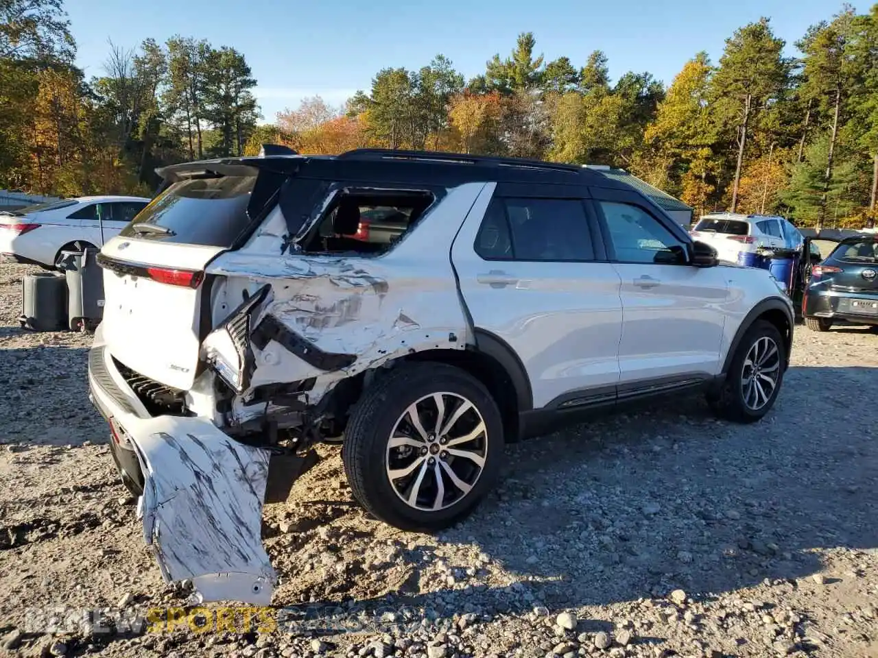 3 Photograph of a damaged car 1FMUK8KH5SGA49696 FORD EXPLORER 2025