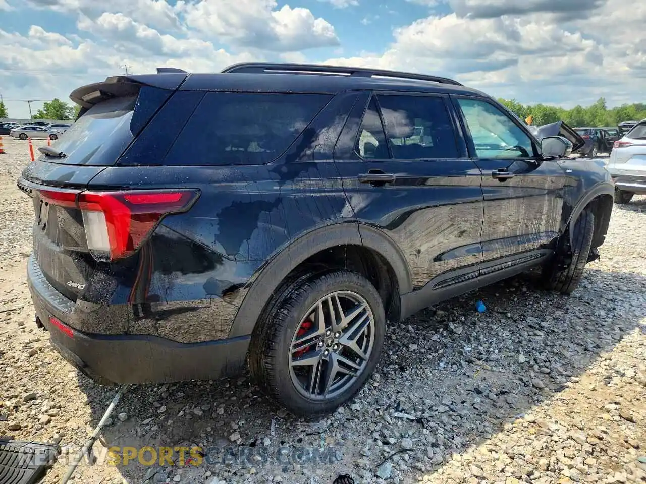 3 Photograph of a damaged car 1FMUK8KH8SGC54946 FORD EXPLORER 2025