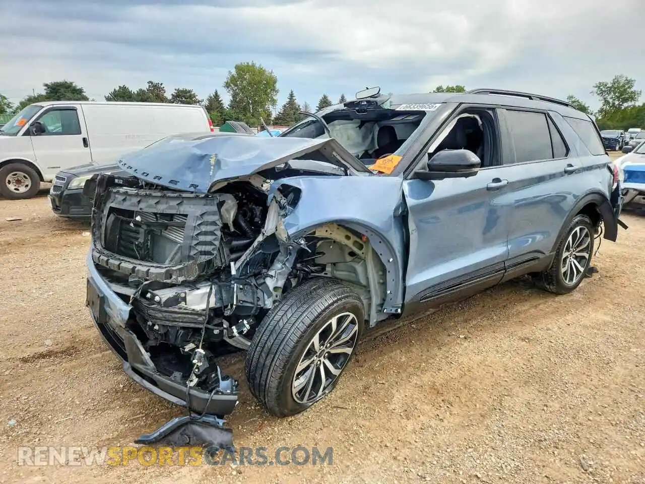 1 Photograph of a damaged car 1FMUK8KH9SGA76836 FORD EXPLORER 2025