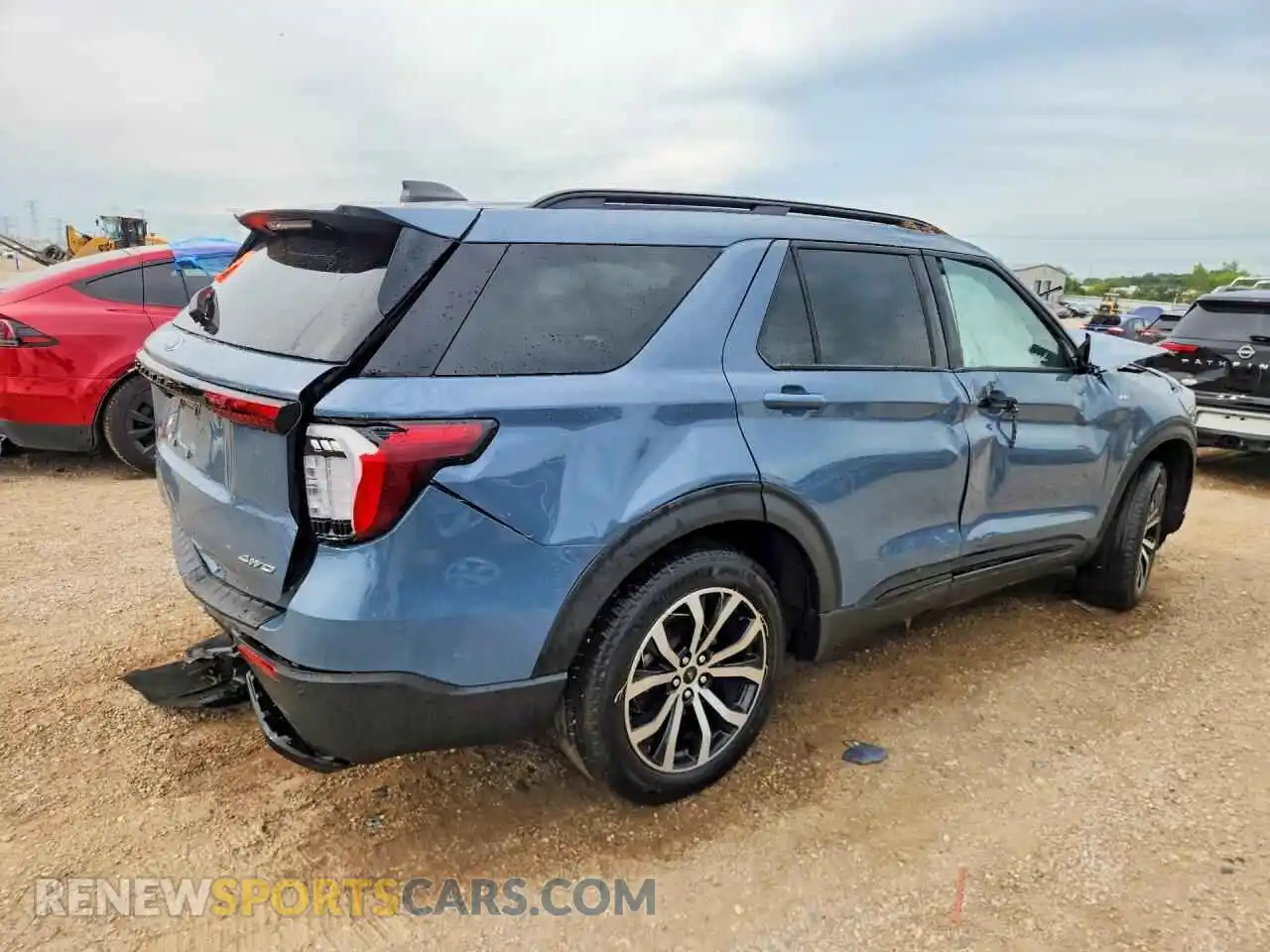 3 Photograph of a damaged car 1FMUK8KH9SGA76836 FORD EXPLORER 2025