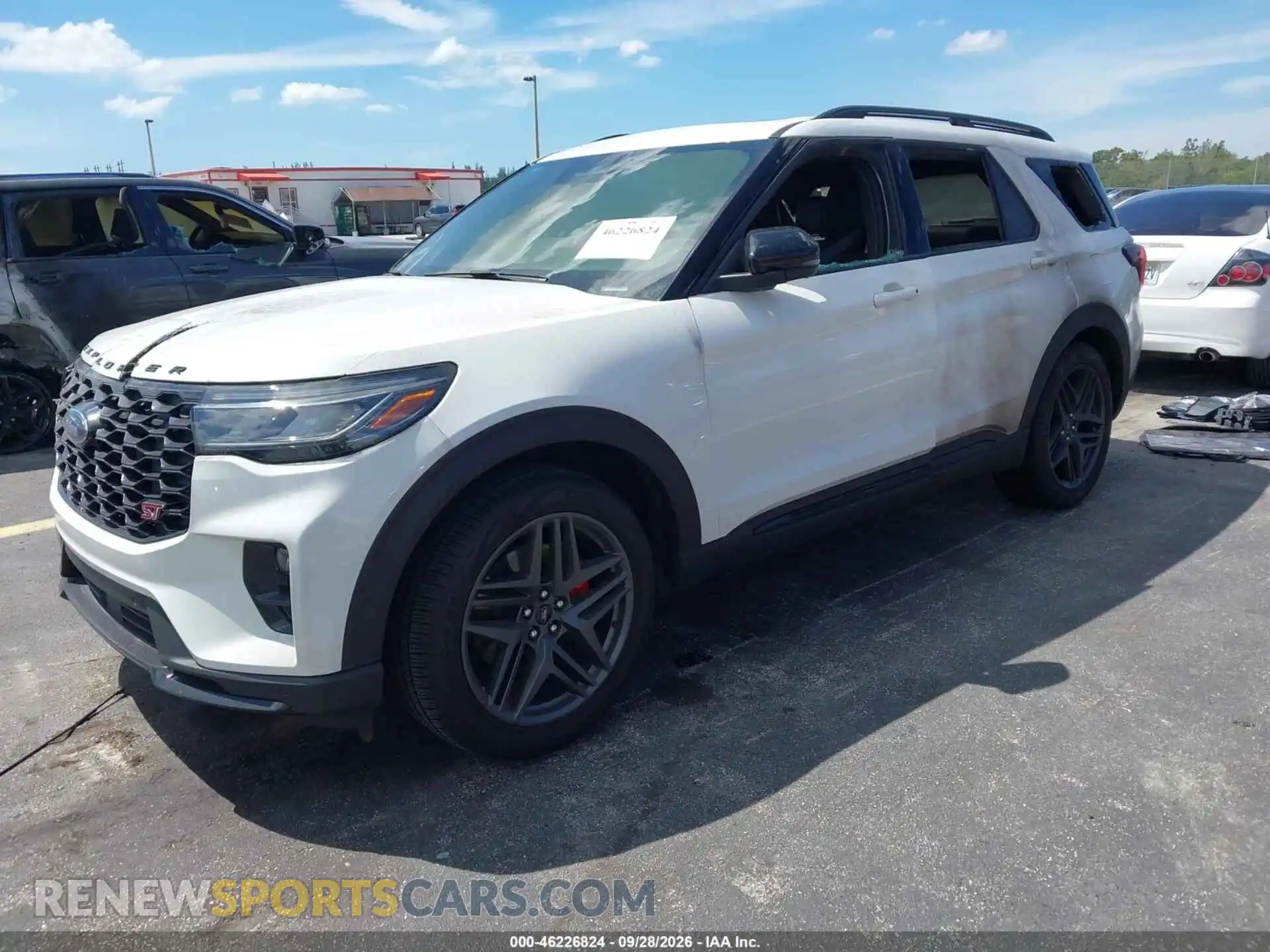 2 Photograph of a damaged car 1FMWK7GC1SGC34845 FORD EXPLORER 2025