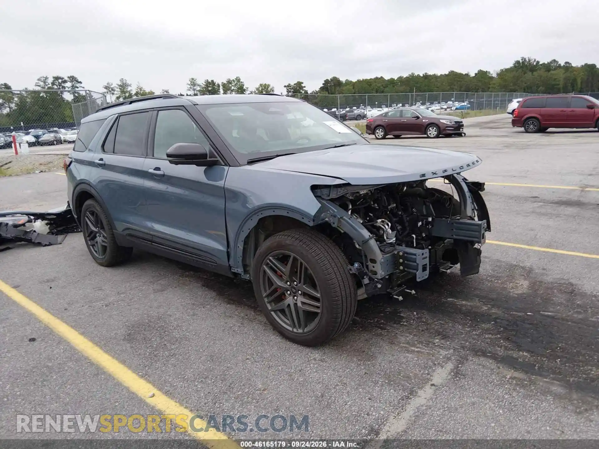 1 Photograph of a damaged car 1FMWK7GC9SGC15685 FORD EXPLORER 2025