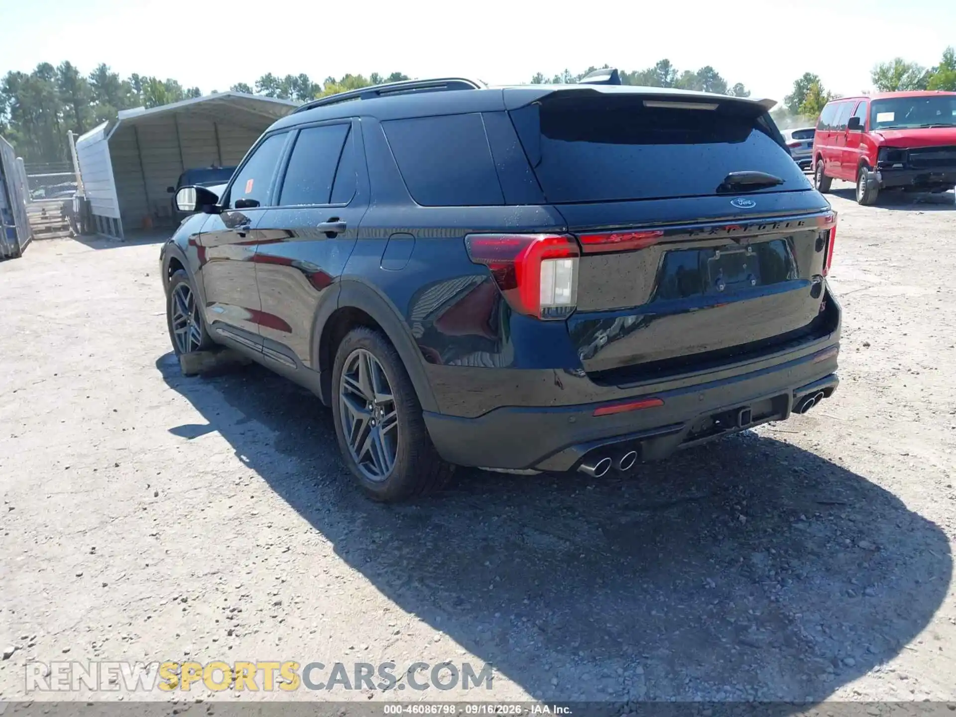 3 fotografías del automóvil dañado 1FMWK8GC1SGC41753 FORD EXPLORER 2025