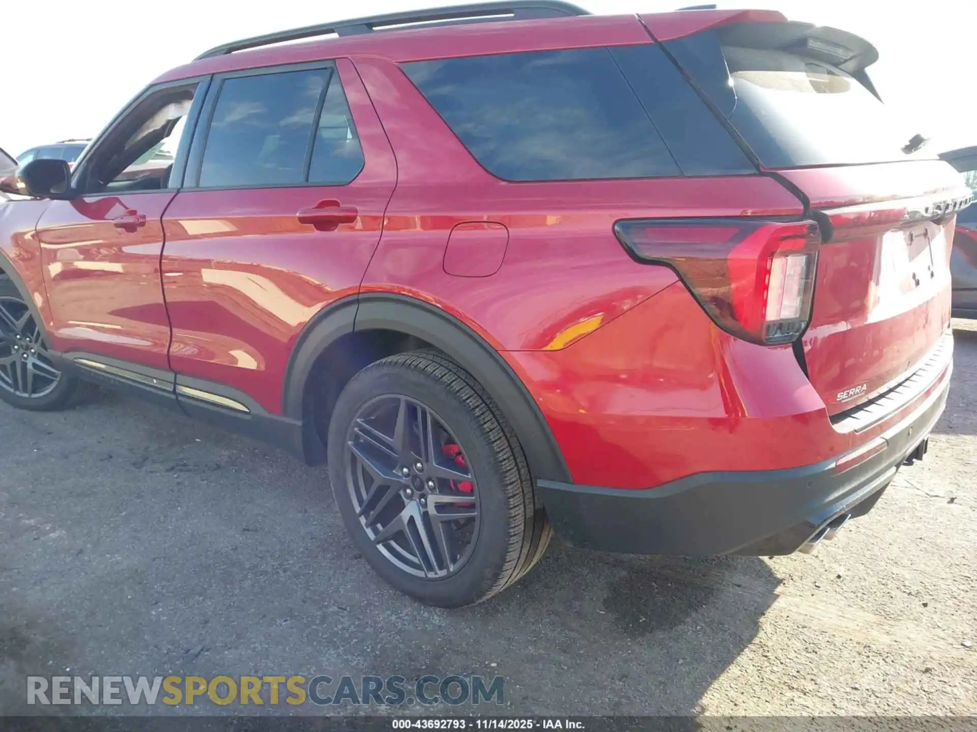 3 fotografías del automóvil dañado 1FMWK8GC4SGA67774 FORD EXPLORER 2025