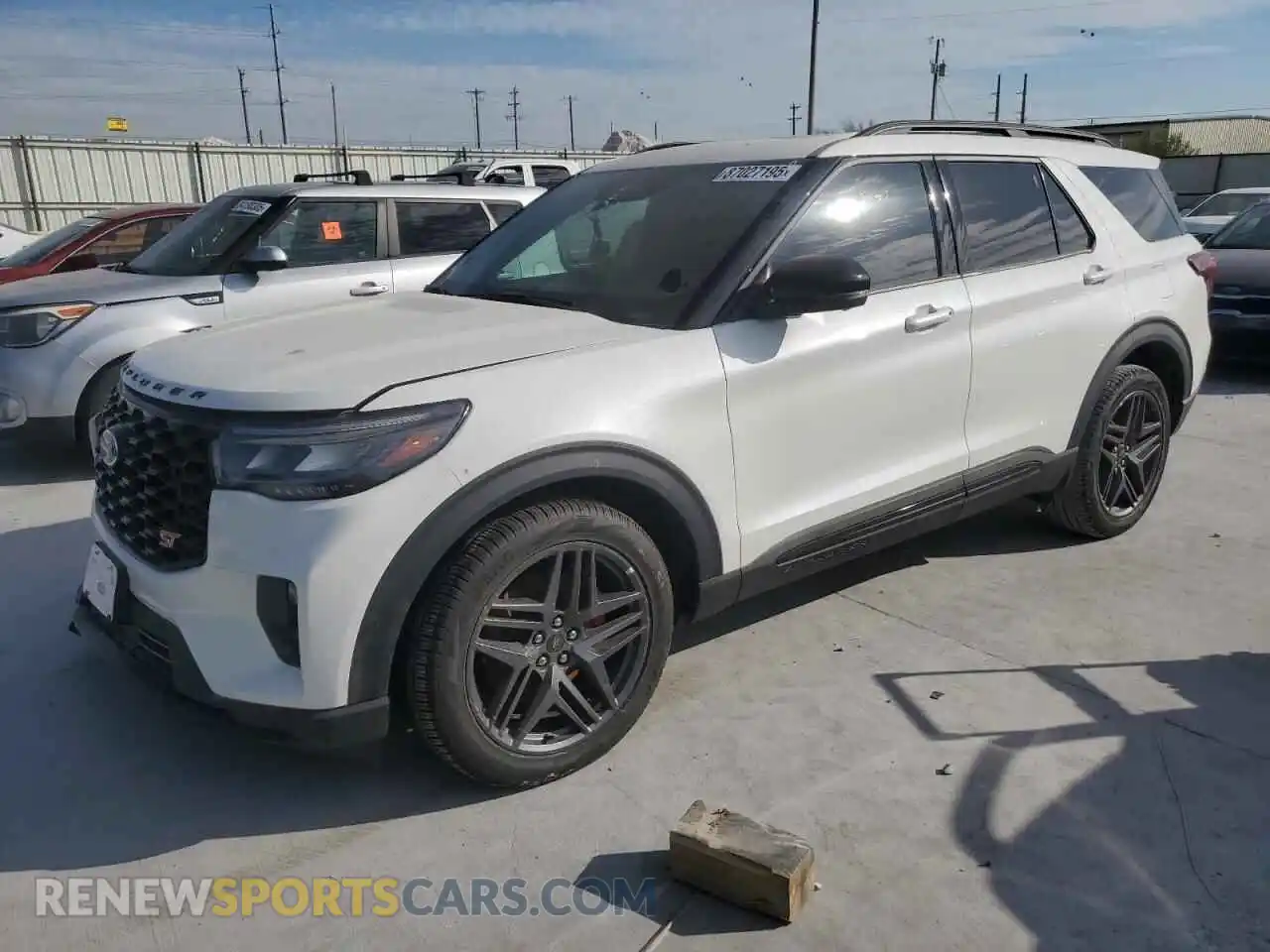 1 Photograph of a damaged car 1FMWK8GC5SGA89038 FORD EXPLORER 2025
