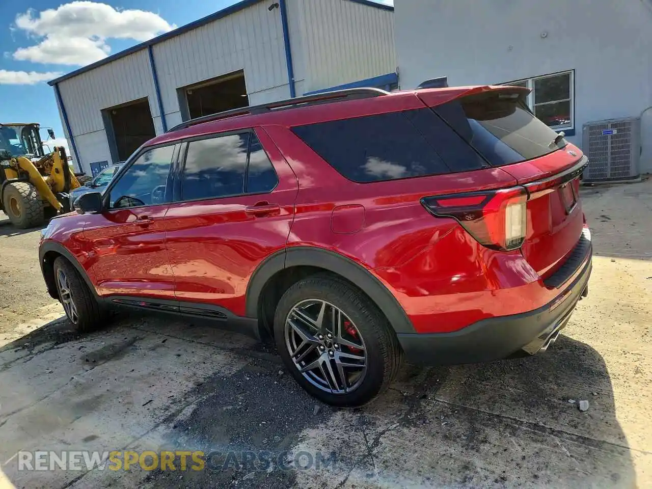 2 fotografías del automóvil dañado 1FMWK8GC7SGA63556 FORD EXPLORER 2025