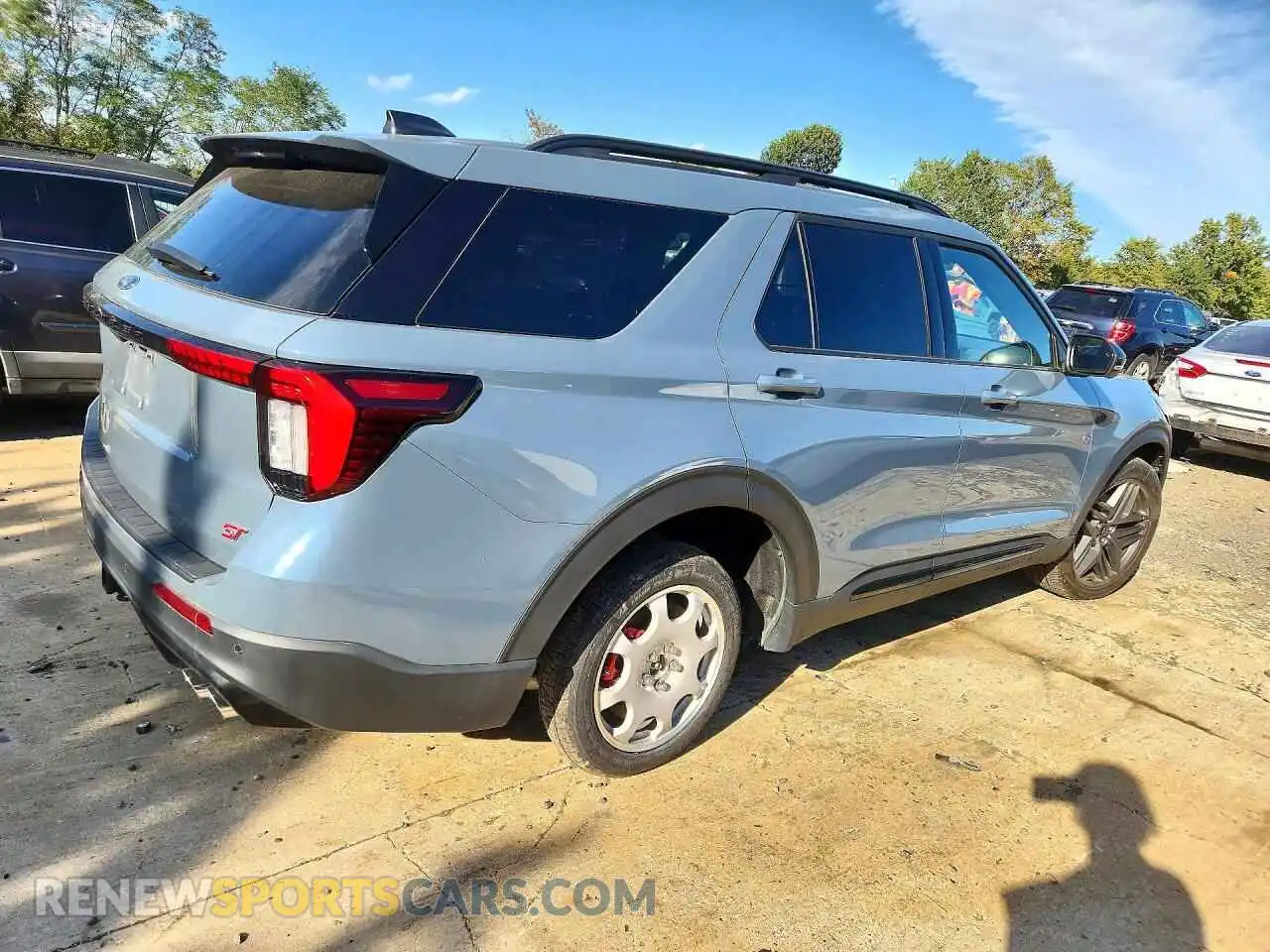 3 fotografías del automóvil dañado 1FMWK8GC7SGA81779 FORD EXPLORER 2025
