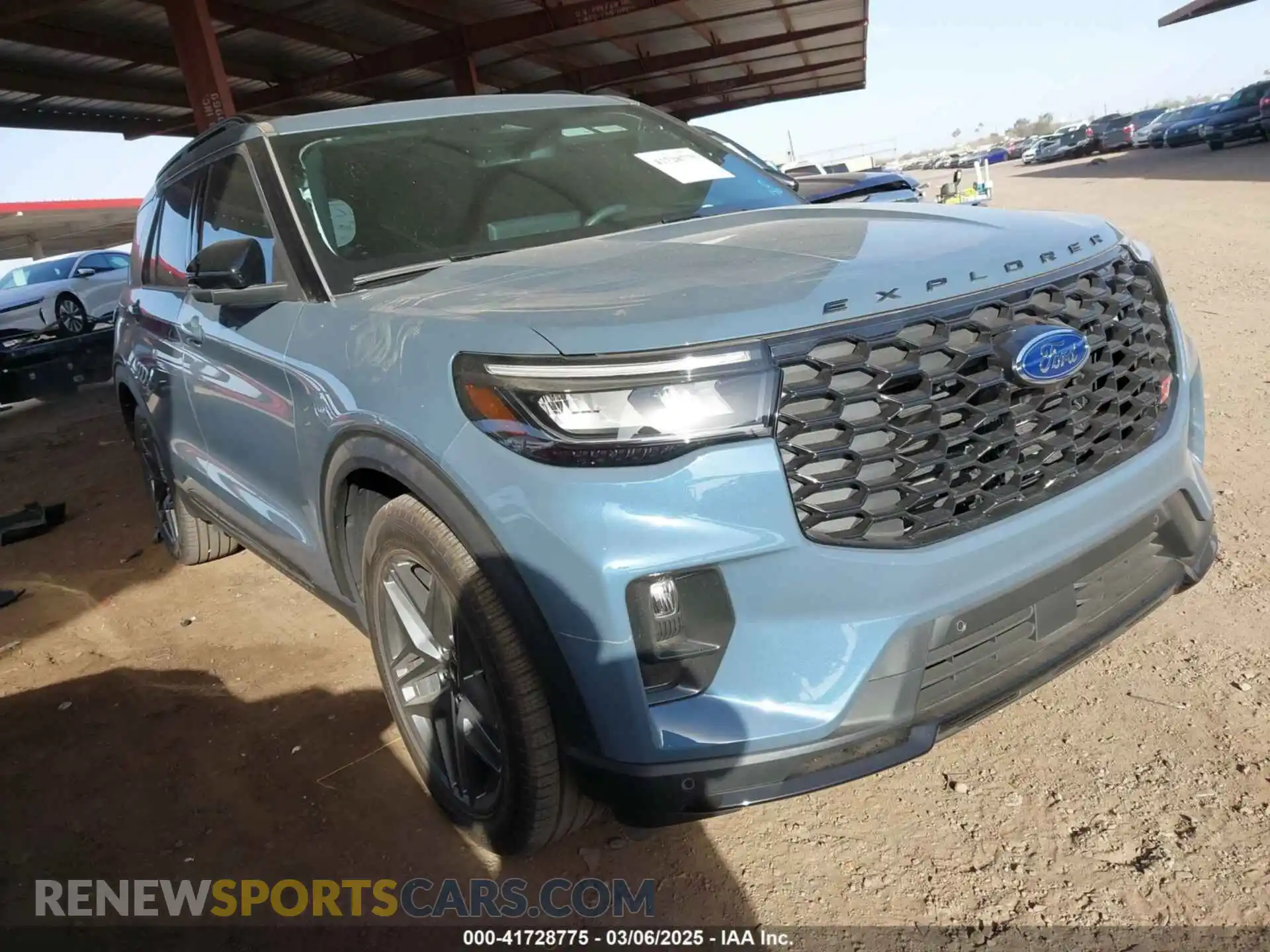 1 Photograph of a damaged car 1FMWK8GC9SGA36911 FORD EXPLORER 2025