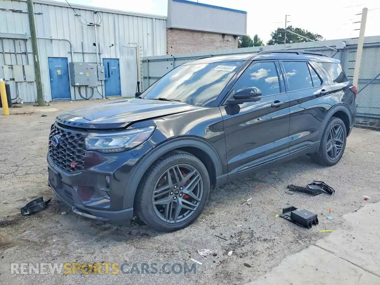 1 Photograph of a damaged car 1FMWK8GC9SGA47293 FORD EXPLORER 2025