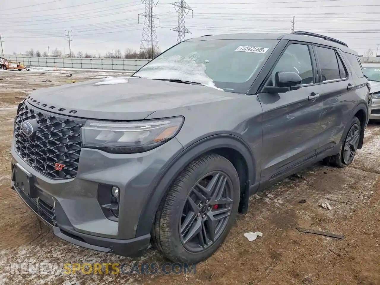 1 Photograph of a damaged car 1FMWK8GCXSGC65128 FORD EXPLORER 2025