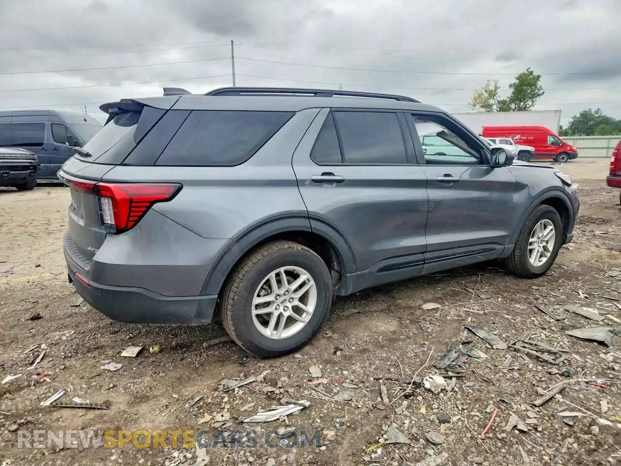 3 fotografías del automóvil dañado 1FMUK8DH5TGA31813 FORD EXPLORER 2026