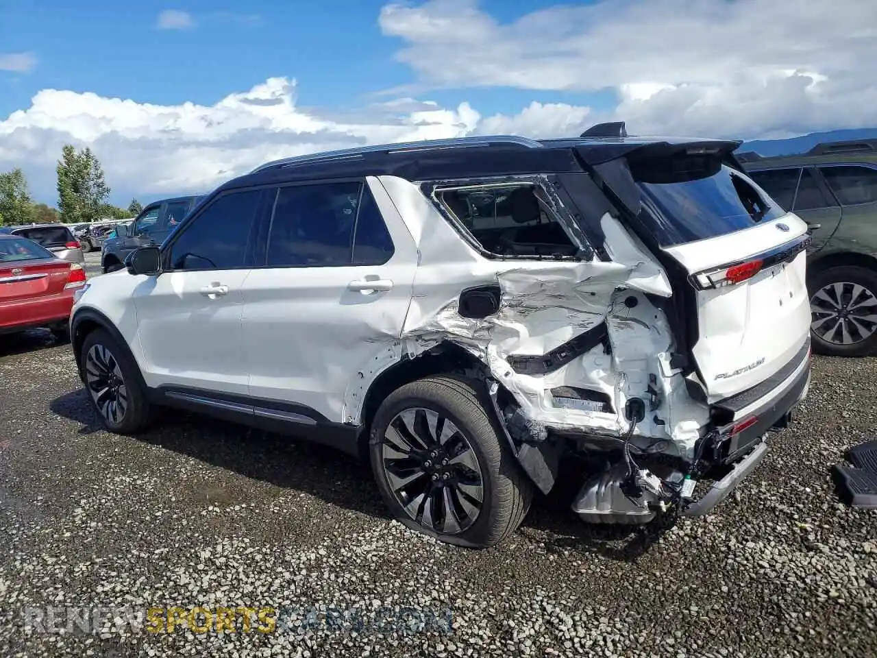 2 fotografías del automóvil dañado 1FMUK8HH3TGB45626 FORD EXPLORER 2026