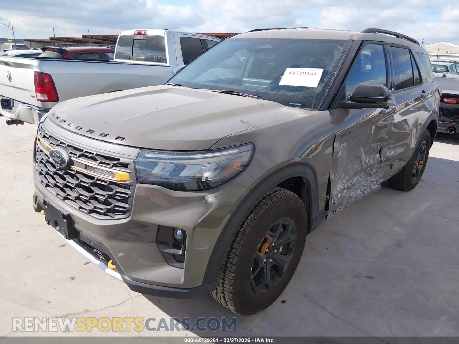 2 Photograph of a damaged car 1FMUK8JHXTGA42715 FORD EXPLORER 2026