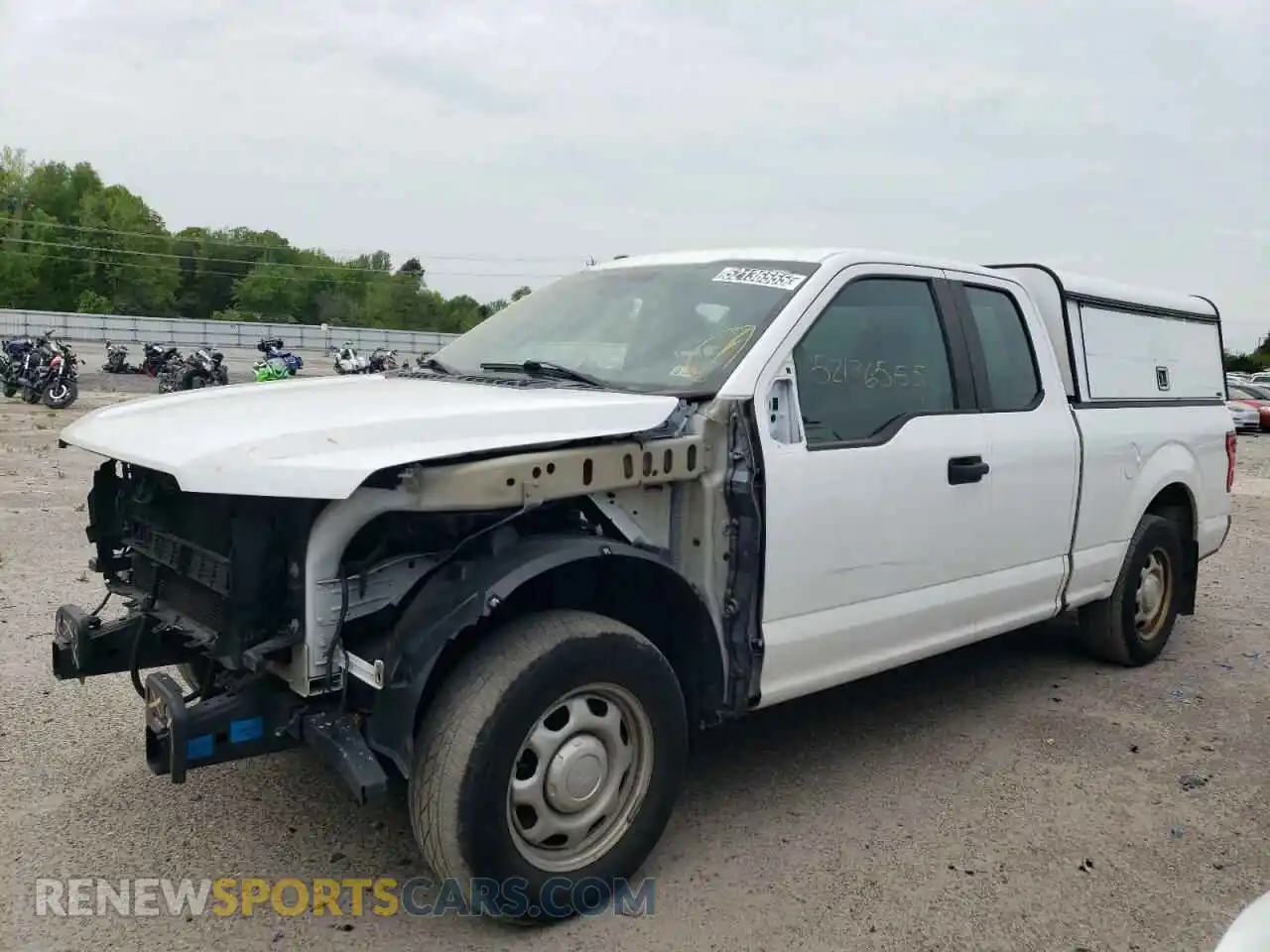 1 Photograph of a damaged car 1FTEX1CB2KKC93122 FORD F-150 2019