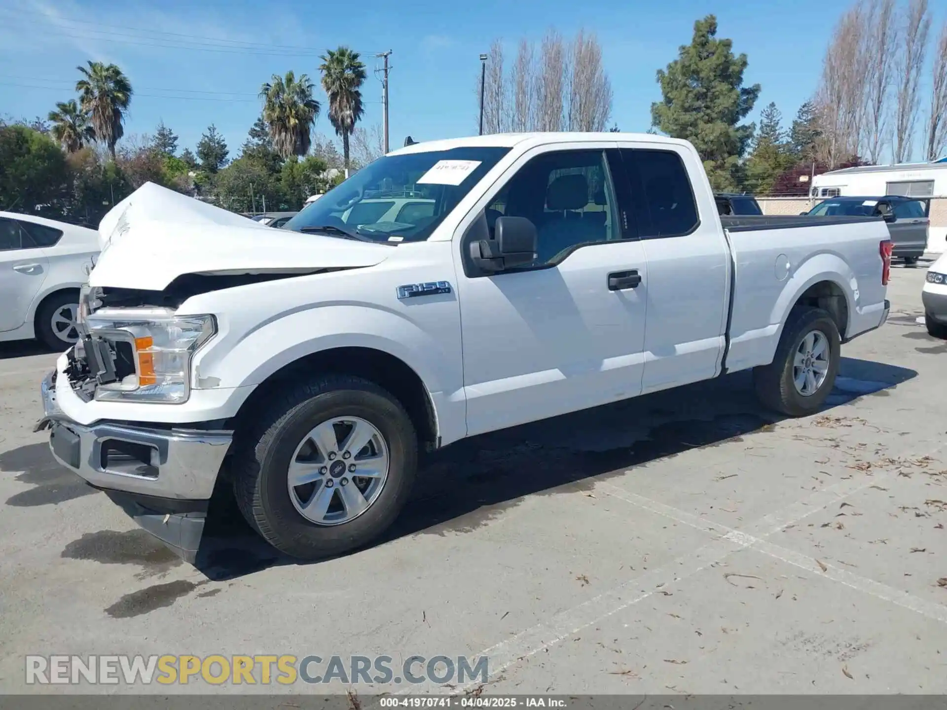 2 fotografías del automóvil dañado 1FTEX1CP2KKC22708 FORD F-150 2019