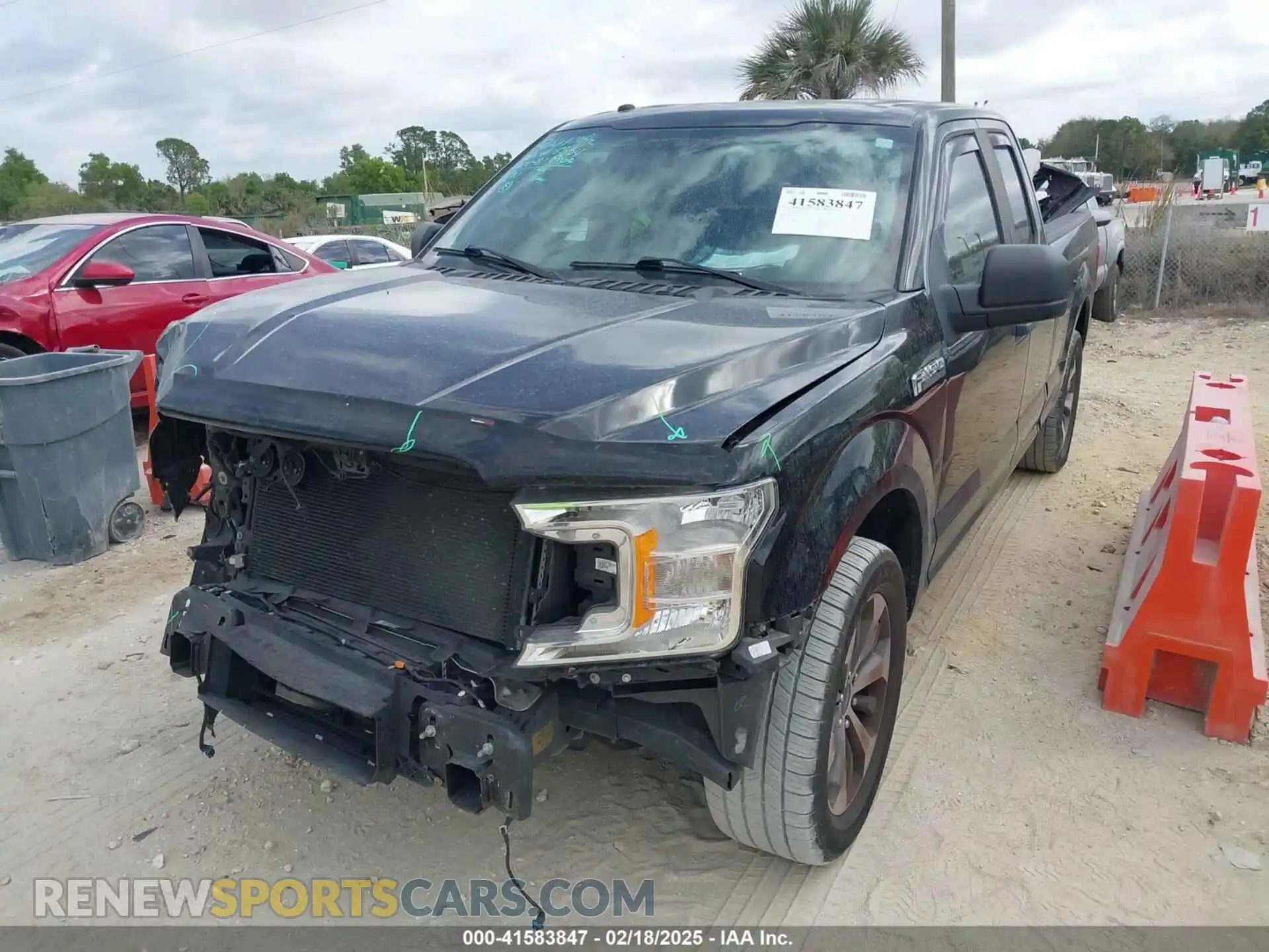 2 fotografías del automóvil dañado 1FTEX1CP5KKC65245 FORD F-150 2019
