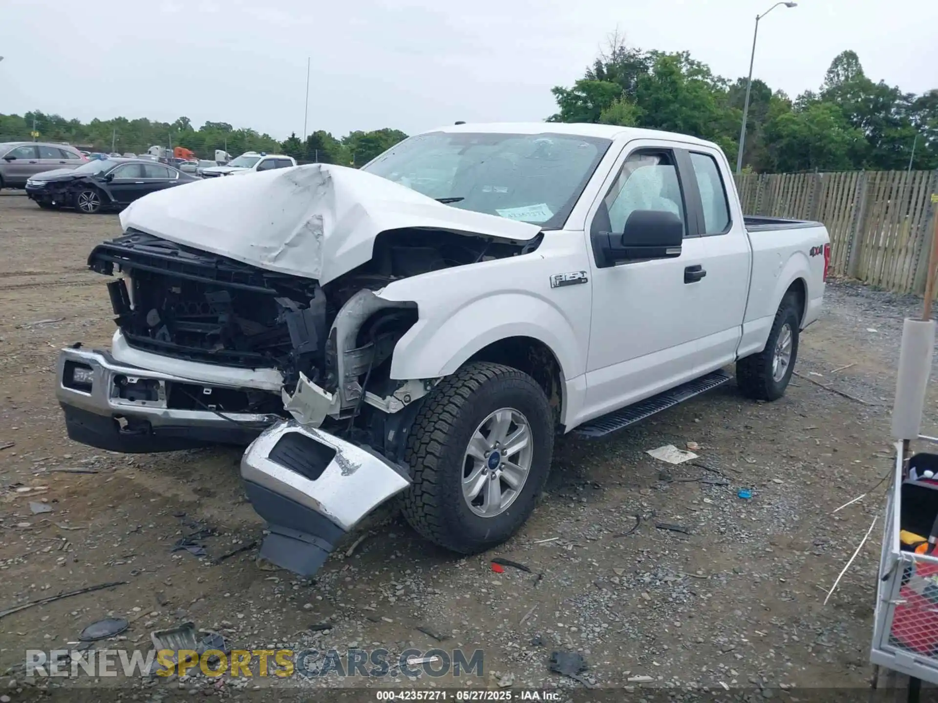 2 Photograph of a damaged car 1FTEX1EB7KFC60980 FORD F-150 2019