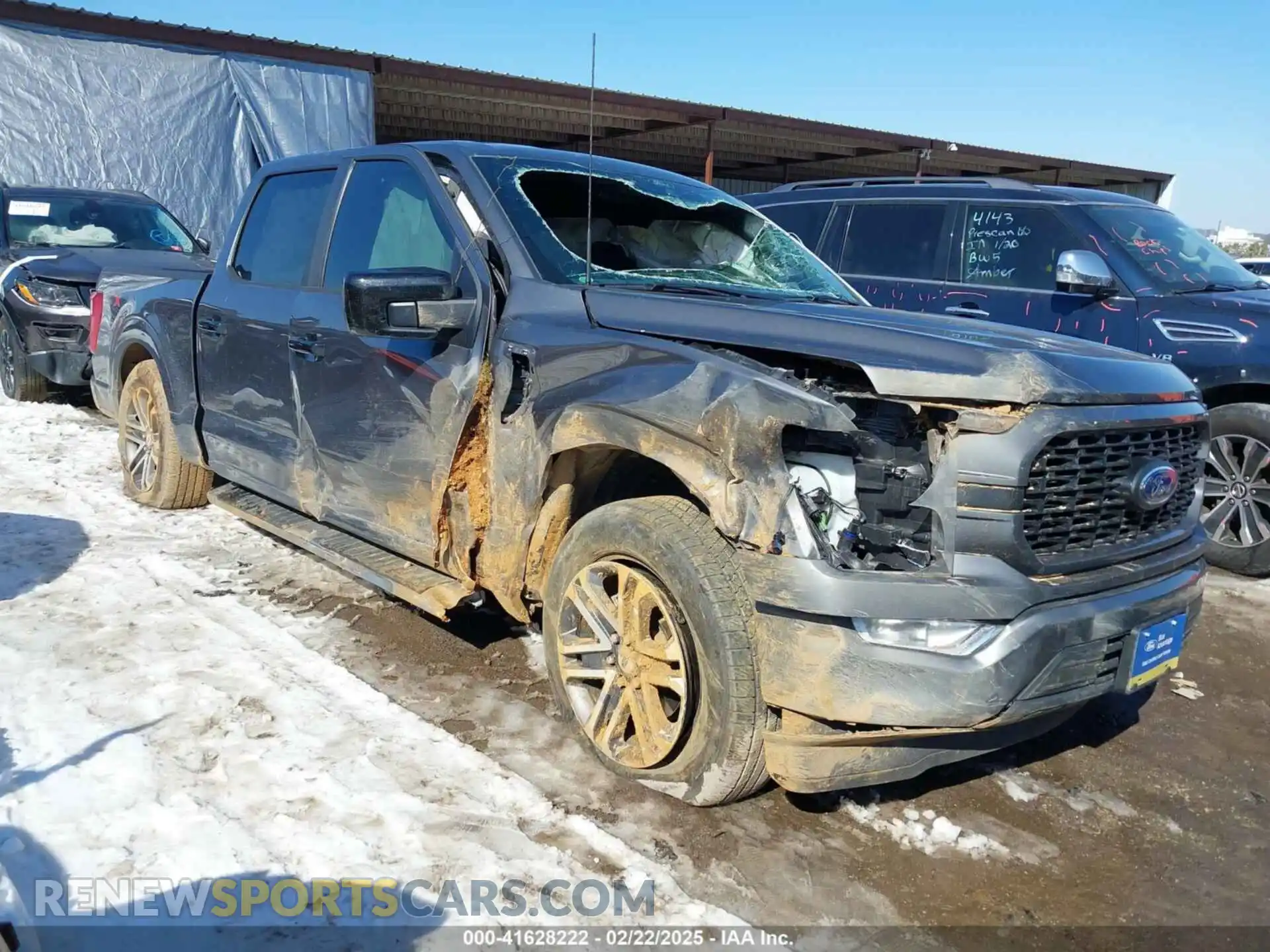 1 Photograph of a damaged car 1FTEW1C51MFC94173 FORD F-150 2021