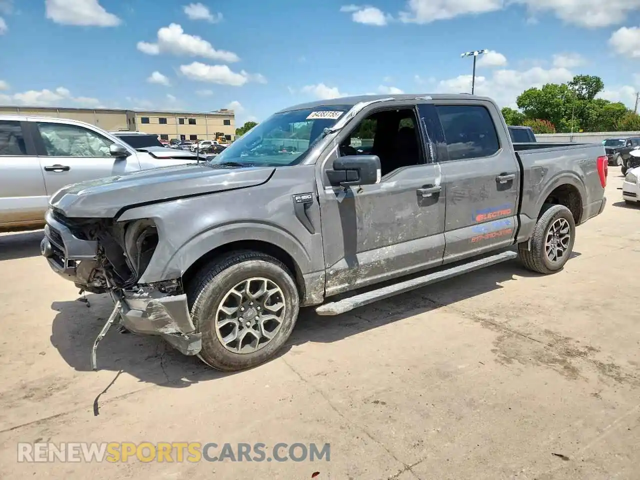1 Photograph of a damaged car 1FTEW1C5XMFA24875 FORD F-150 2021