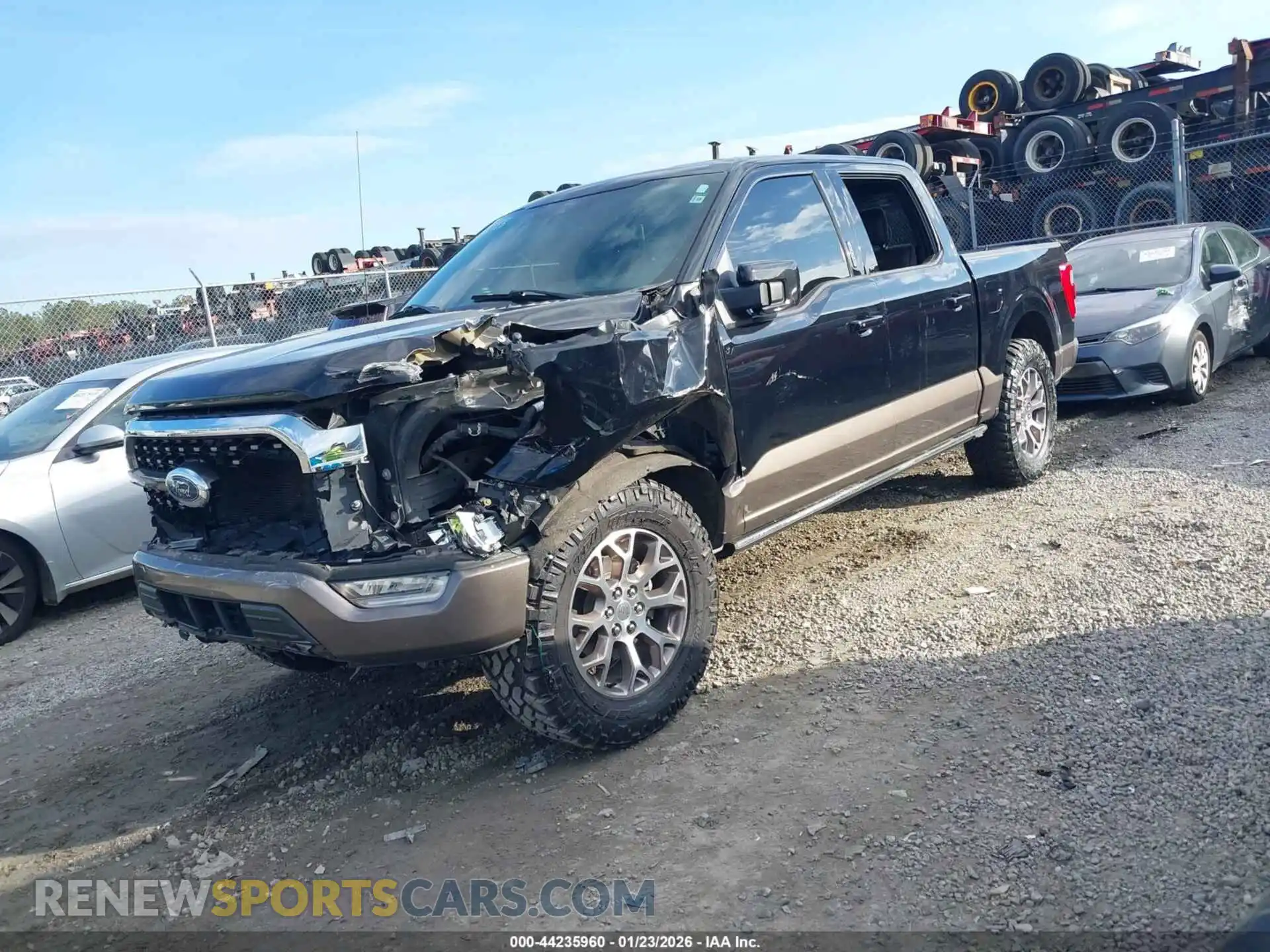 2 Photograph of a damaged car 1FTEW1C81MFB01093 FORD F-150 2021