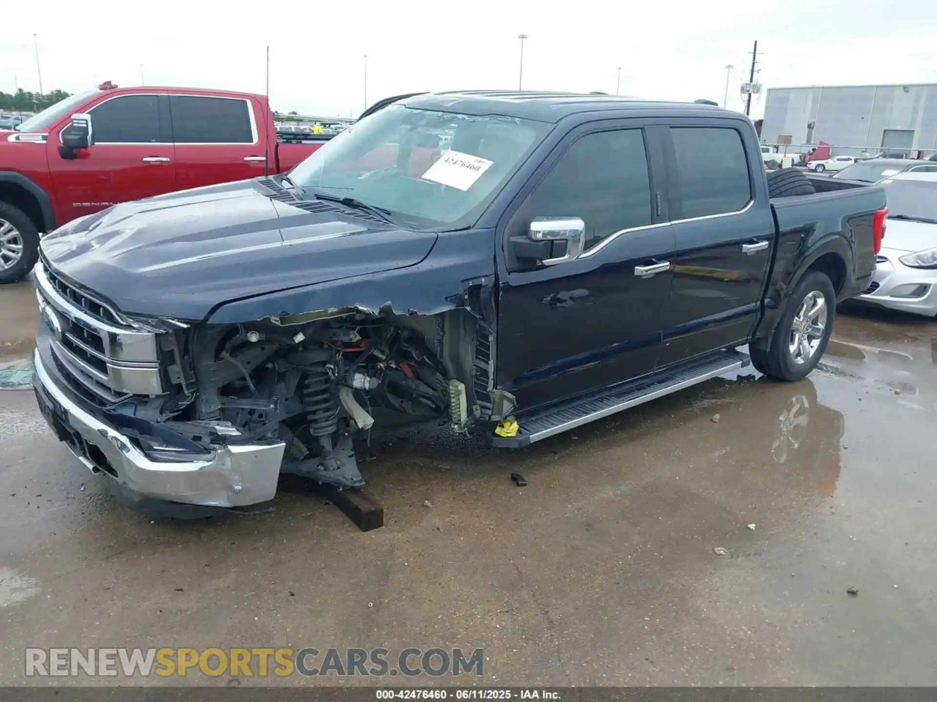 2 Photograph of a damaged car 1FTEW1C84MKE87869 FORD F-150 2021