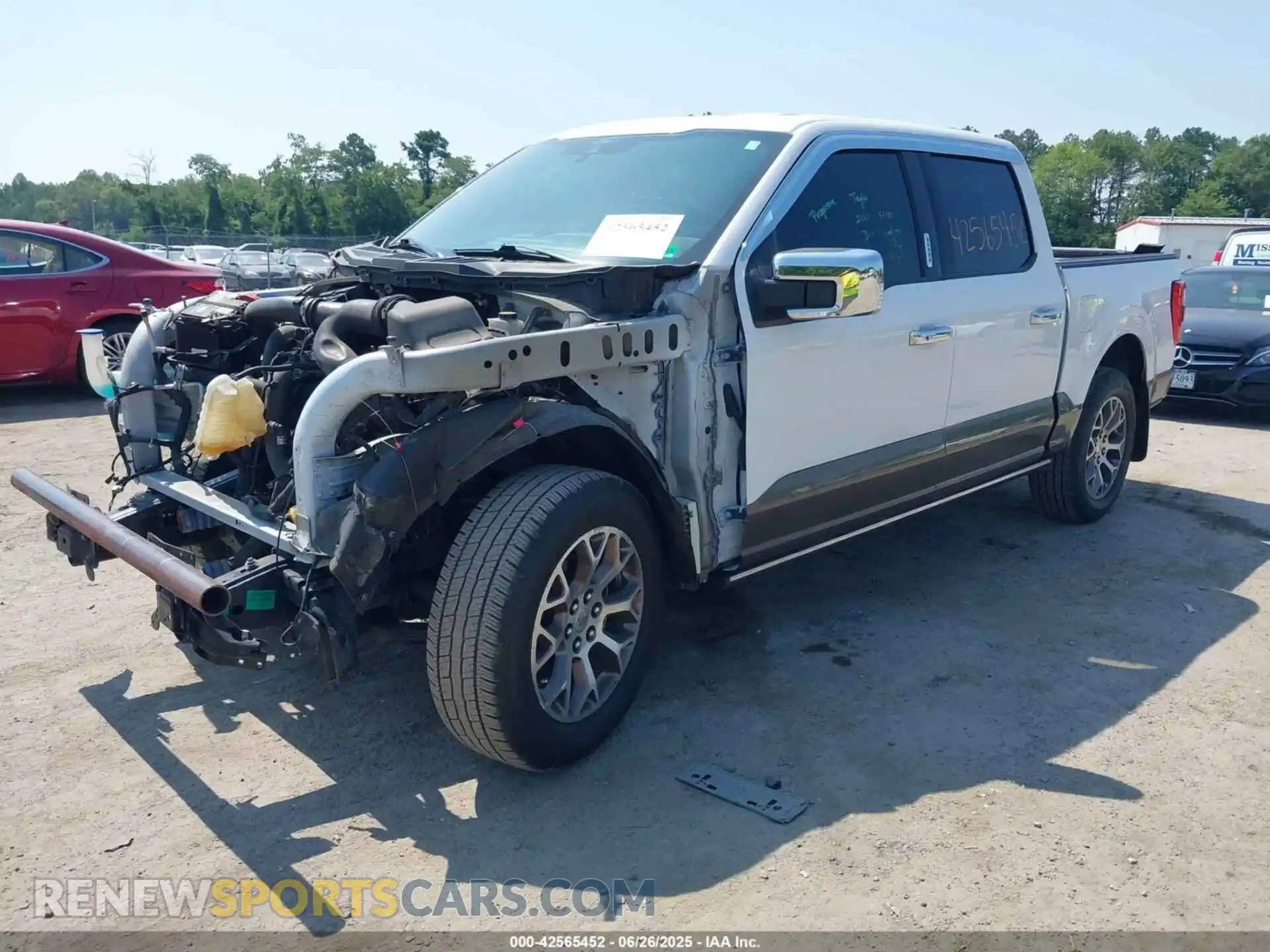 2 Photograph of a damaged car 1FTEW1C85MFA71418 FORD F-150 2021