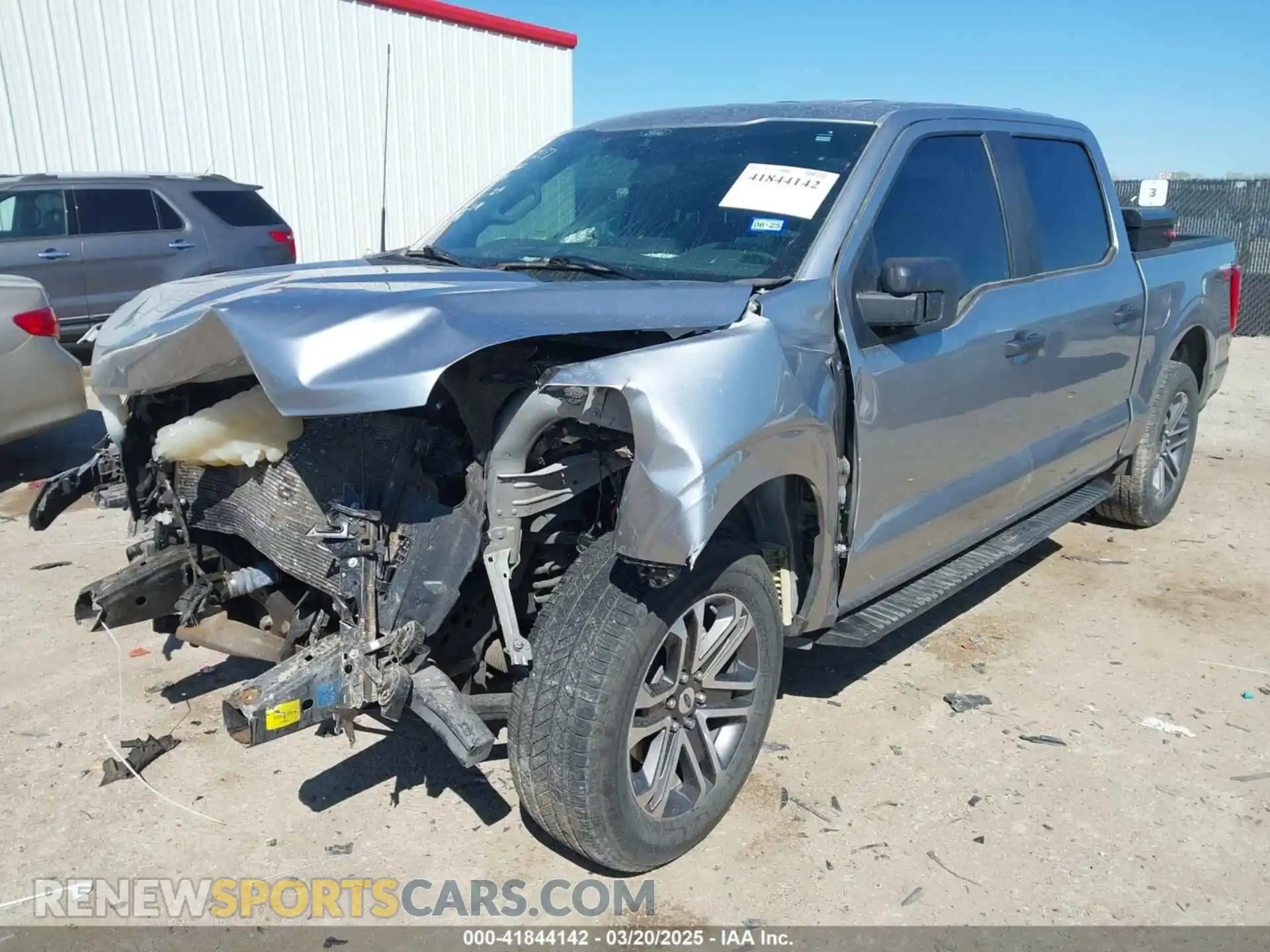 2 fotografías del automóvil dañado 1FTEW1CP1MFA37841 FORD F-150 2021