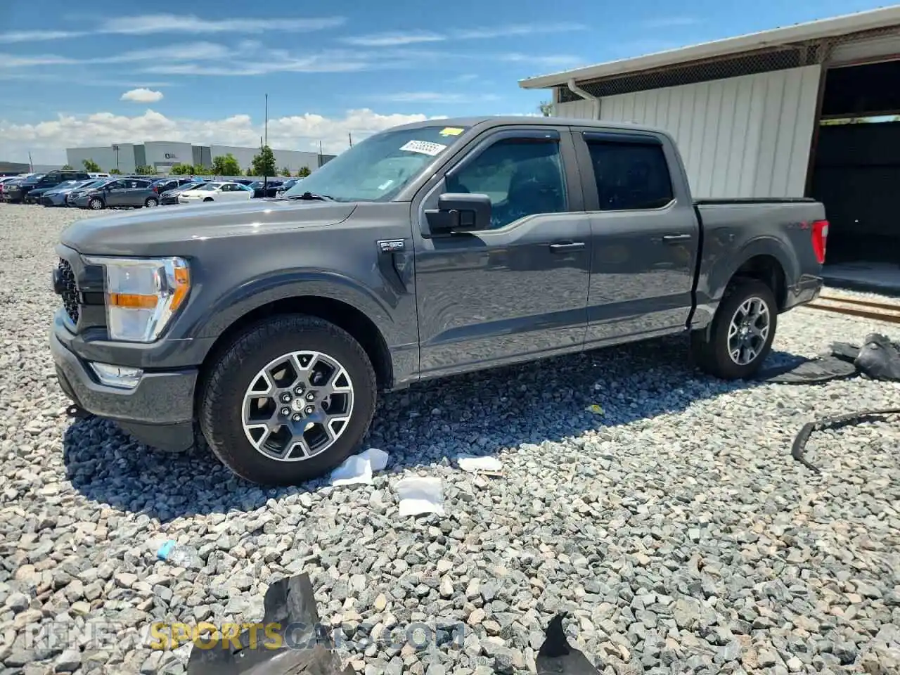 1 Photograph of a damaged car 1FTEW1CP1MFB85228 FORD F-150 2021
