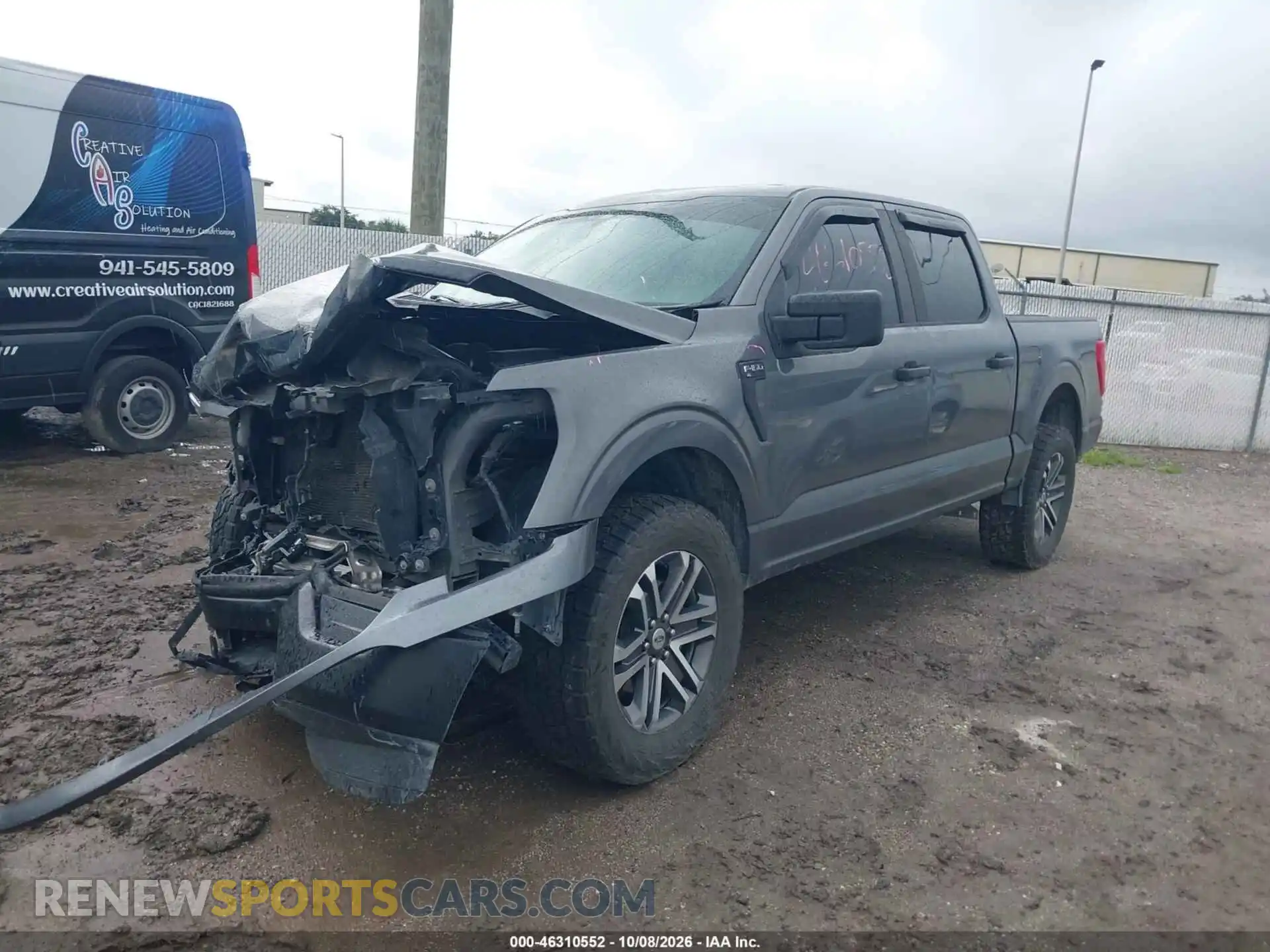 2 Photograph of a damaged car 1FTEW1CP3MKE34362 FORD F-150 2021