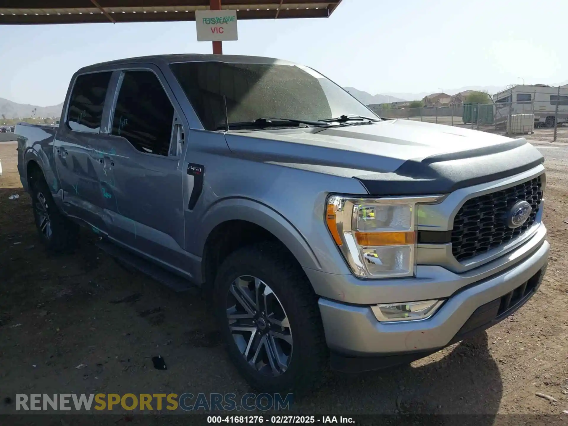 1 Photograph of a damaged car 1FTEW1CP5MFC34477 FORD F-150 2021