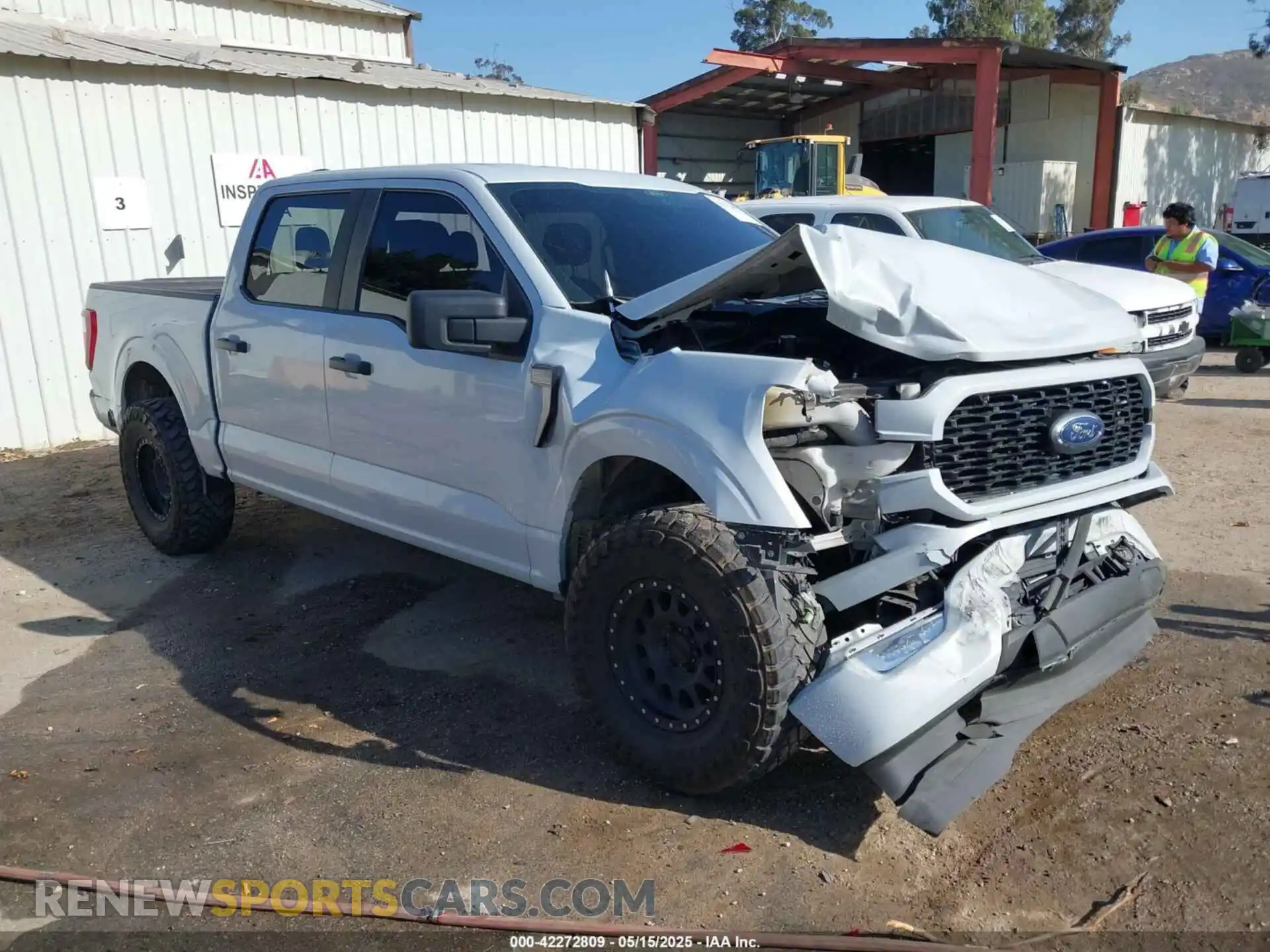 1 Photograph of a damaged car 1FTEW1CP5MKD48227 FORD F-150 2021