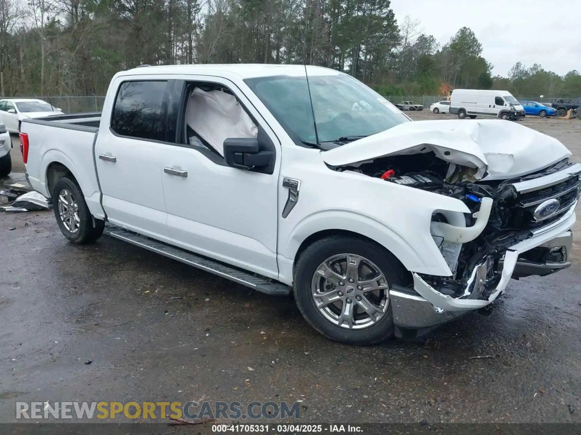 1 Photograph of a damaged car 1FTEW1CP6MFB24439 FORD F-150 2021