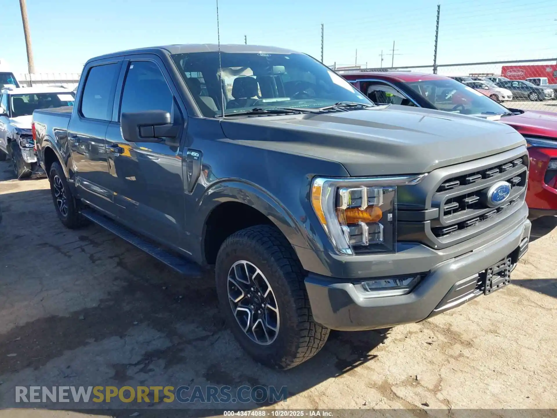 1 Photograph of a damaged car 1FTEW1CPXMKD45971 FORD F-150 2021
