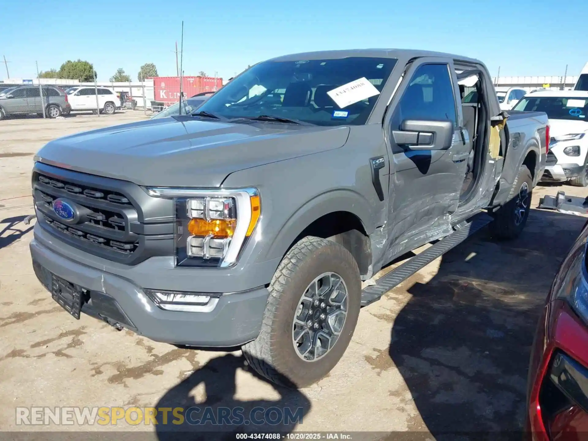 2 Photograph of a damaged car 1FTEW1CPXMKD45971 FORD F-150 2021