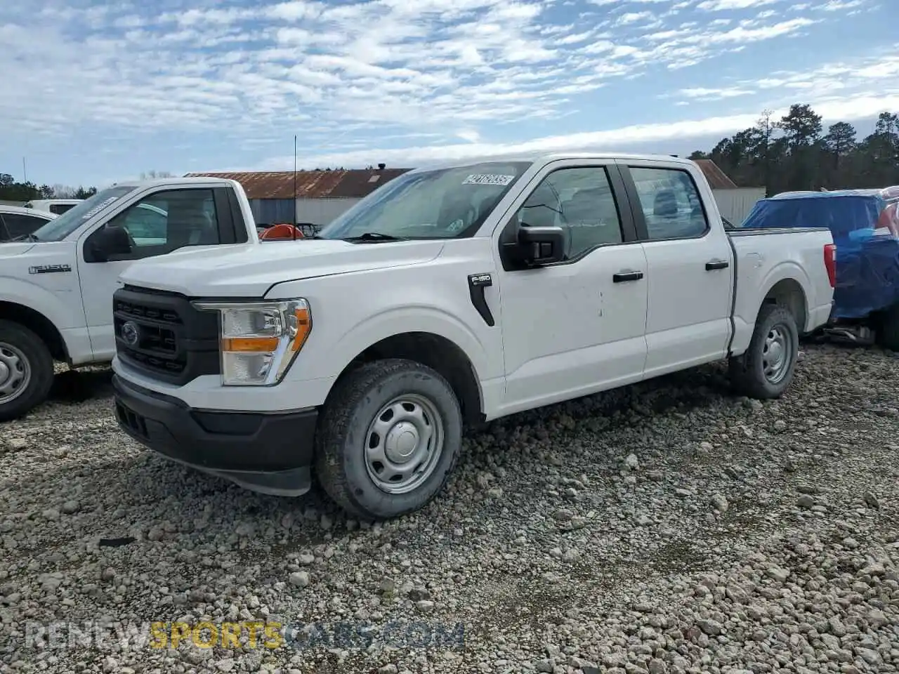 1 Photograph of a damaged car 1FTEW1CPXMKE96003 FORD F-150 2021
