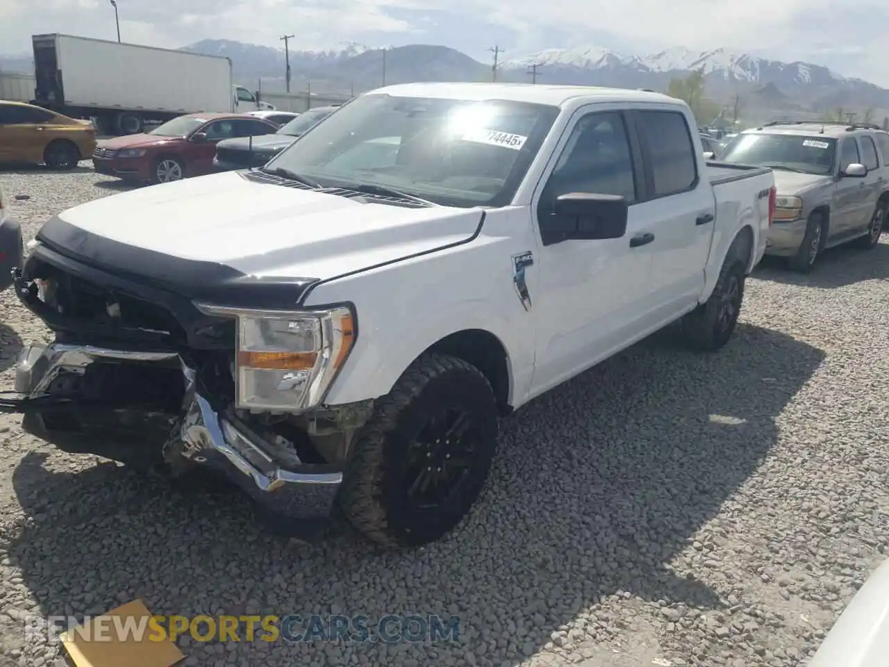 1 Photograph of a damaged car 1FTEW1EB2MFA05482 FORD F-150 2021